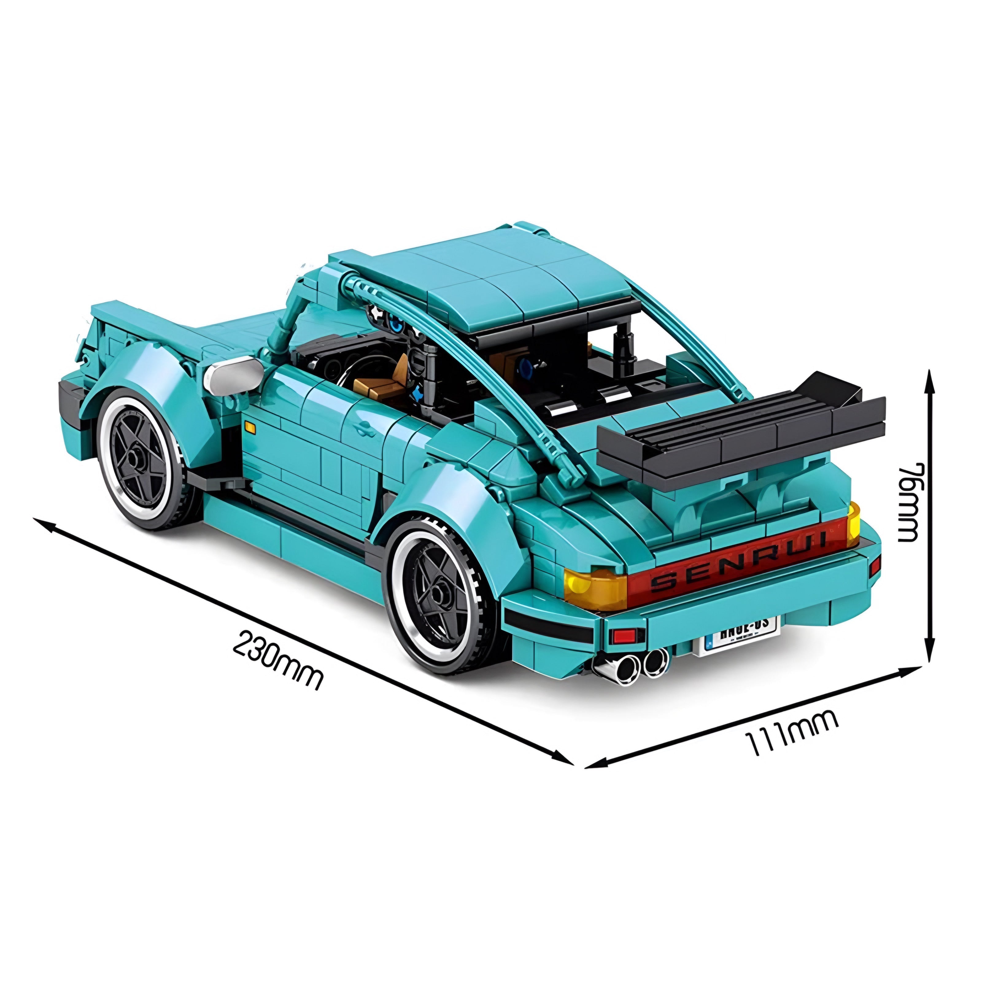 Classic German Coupe Model | 718 Pieces