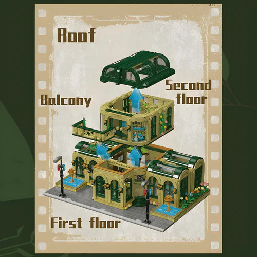 Dome Botanical Gardens Set | 3382 Pieces