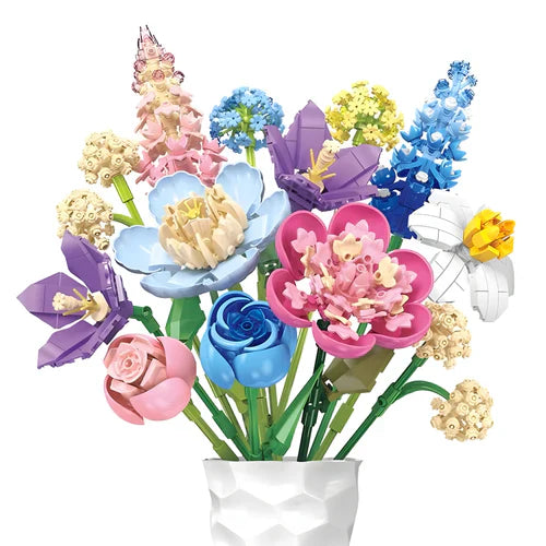 Flower Bouquet Set | 866 Pieces