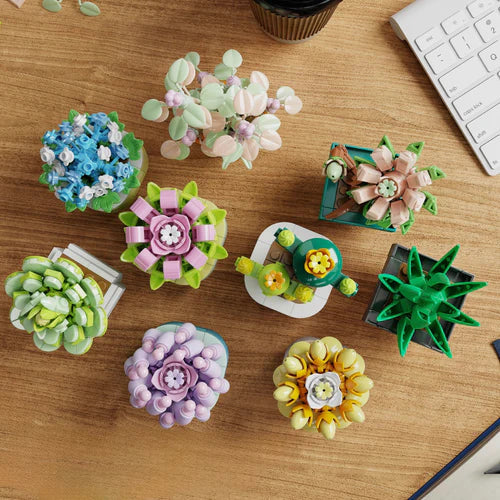 834-Piece Collection of 9 Plants