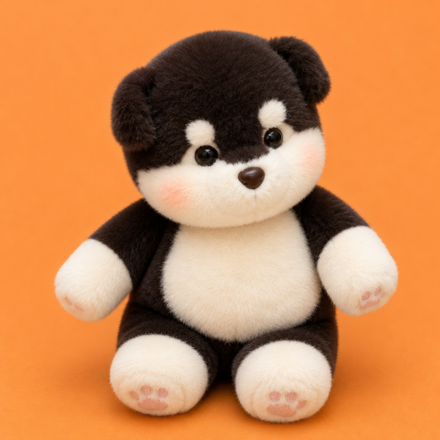 Mojibricks Koda the Husky-Bear Plush Toy – Ultra Soft Cloud-Touch Stuffed Animal – Ages 4+