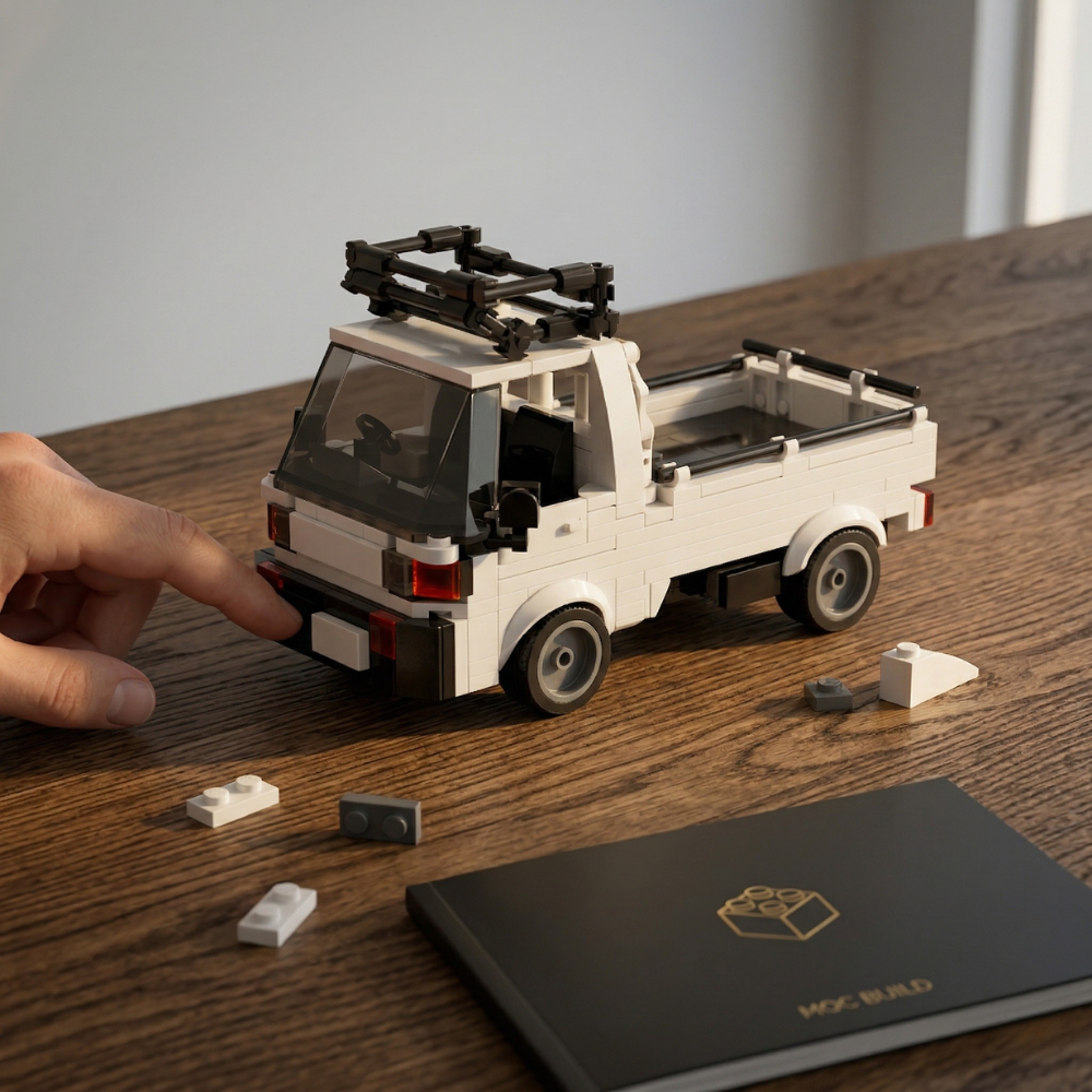 Honda Acty Kei Truck - MOC Building Kit