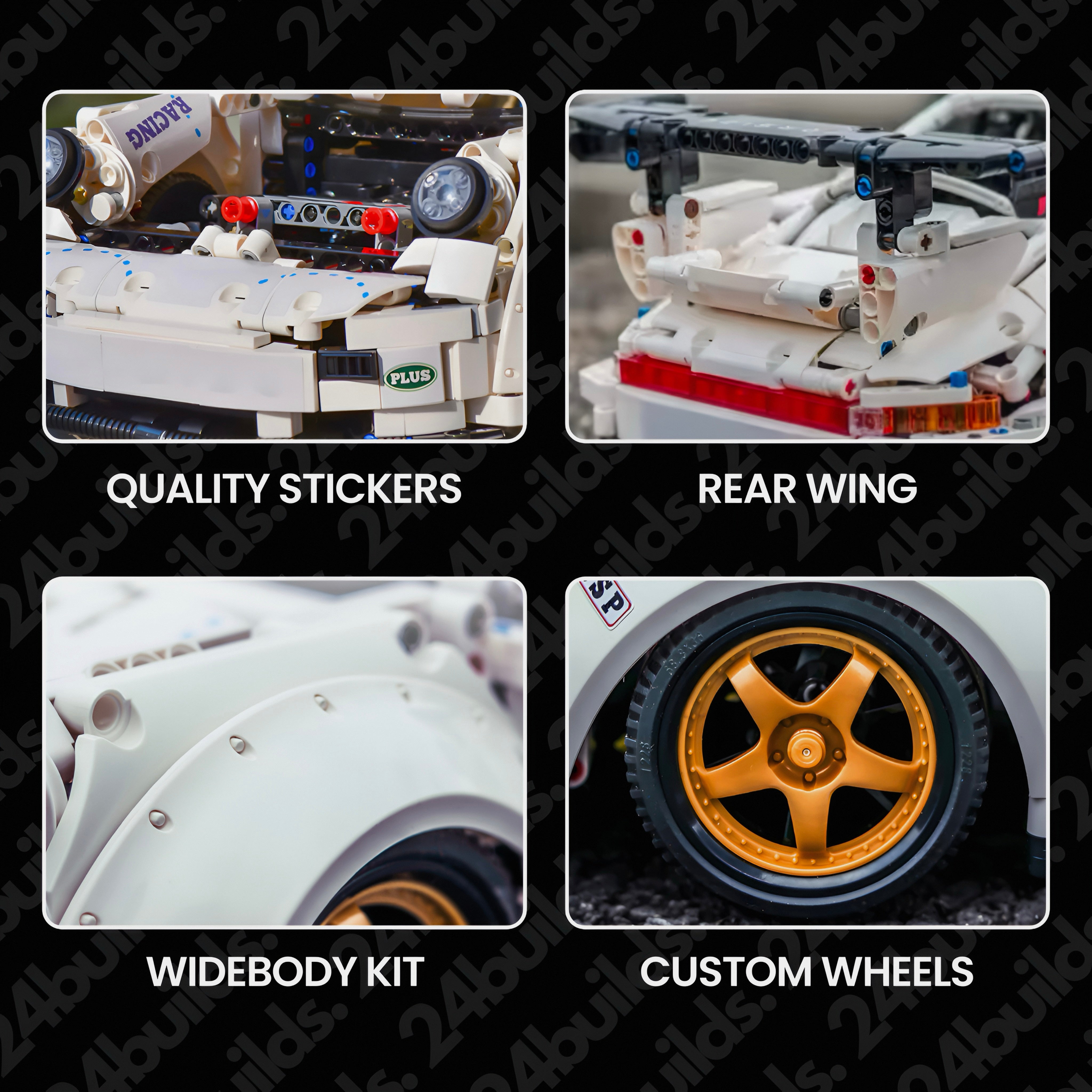 Remote-Controlled GT2 RS Widebody Model | 2126 Pieces