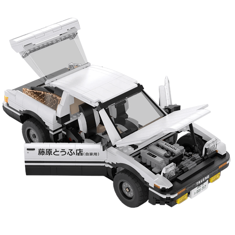 Remote-Controlled Initial D AE86 - 1233 Pieces