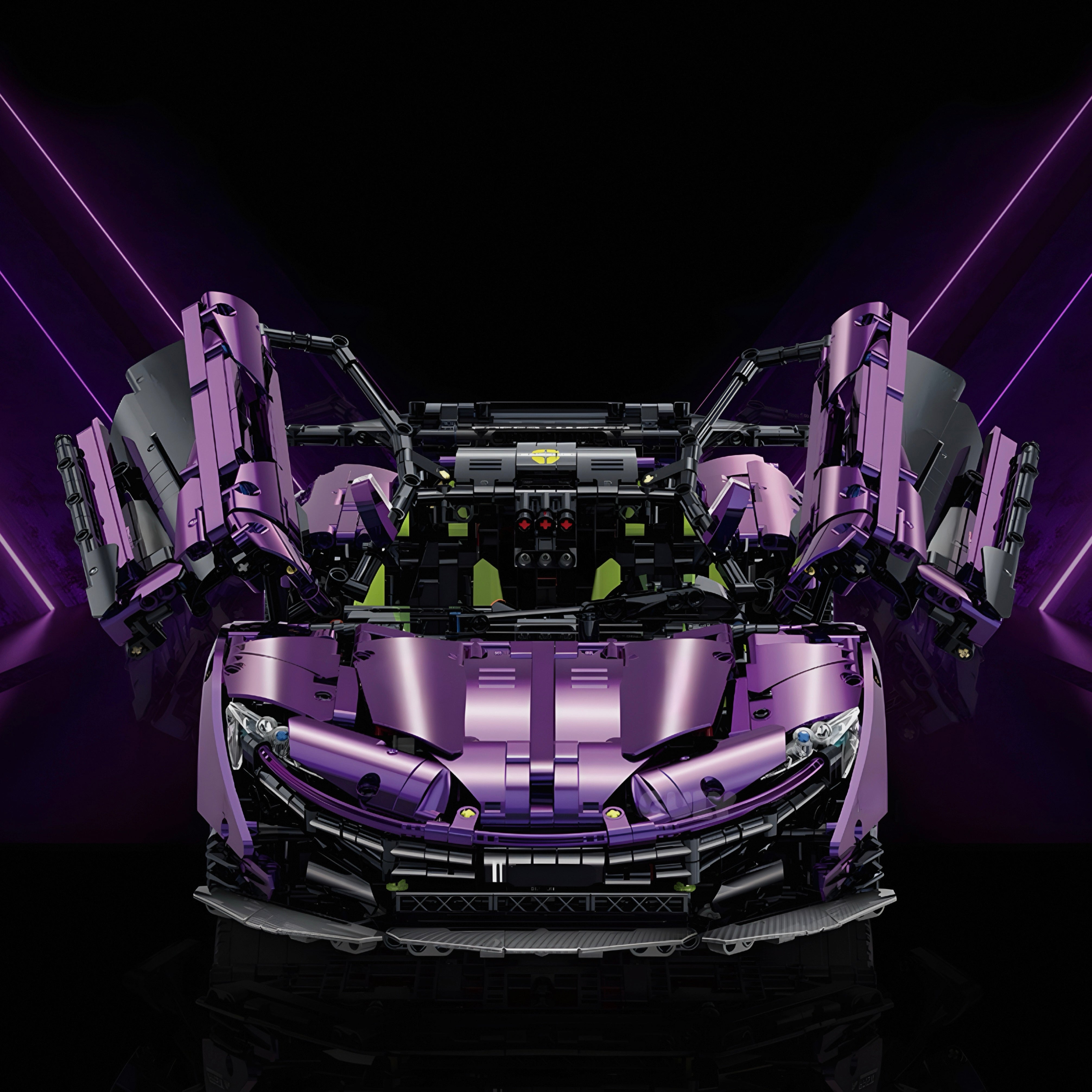 Satin Purple P1 GTR Model Kit | 3568 Pieces