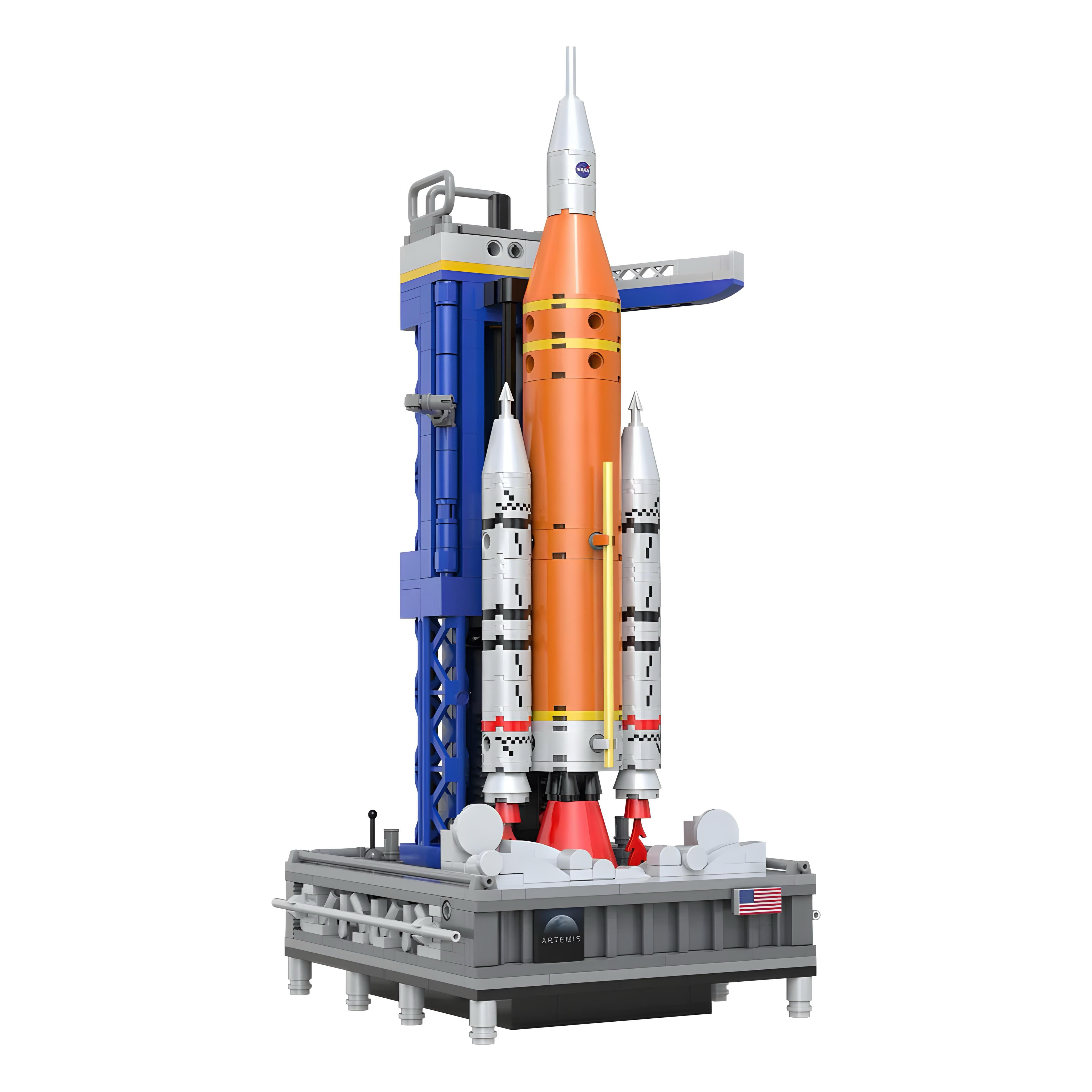 SLS Artemis Rocket Model Kit | 658 Pieces