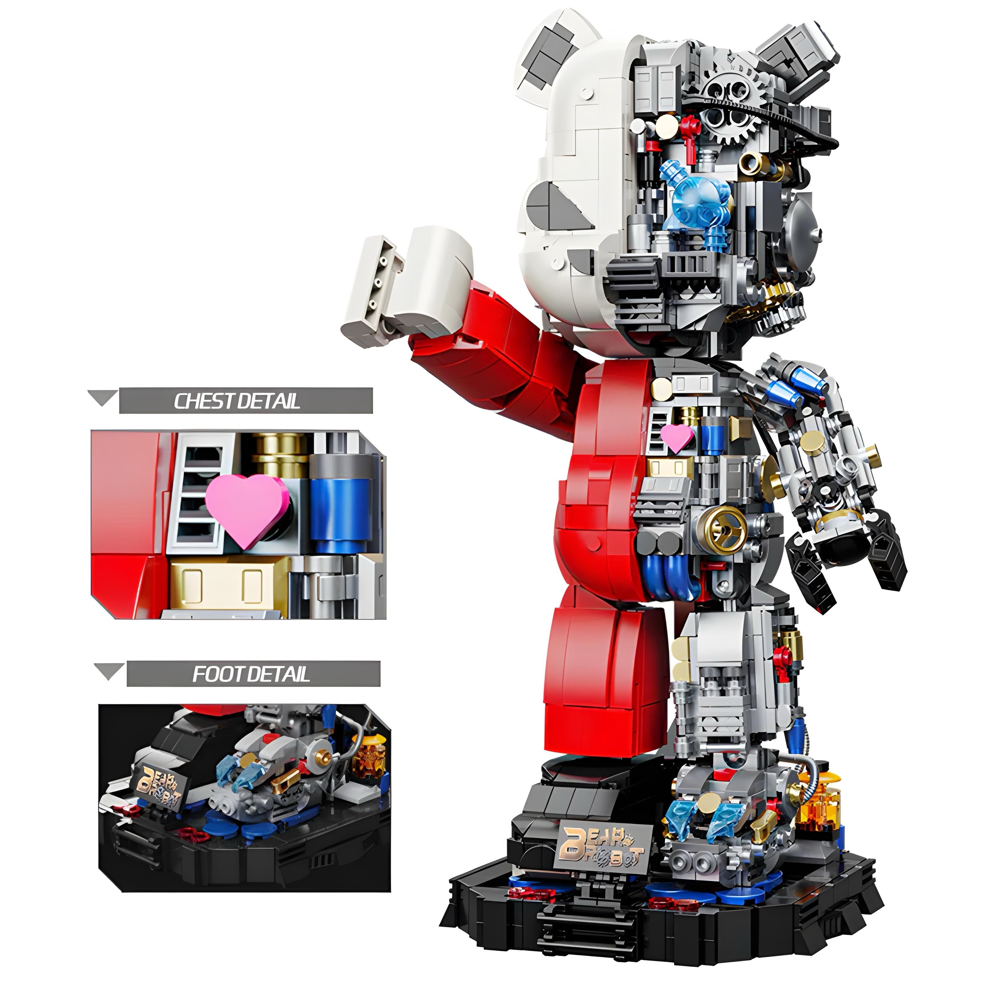 Bearblock #AngryPanda 400% - 1402 Pieces