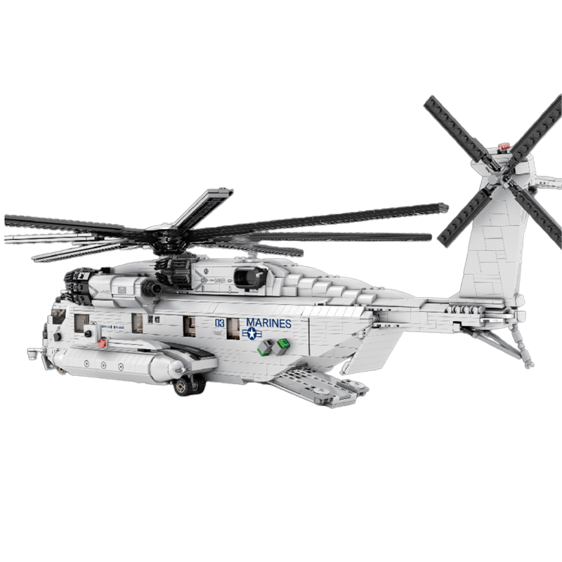 CH-53 Transport Helicopter - 2191 Piece Building Set