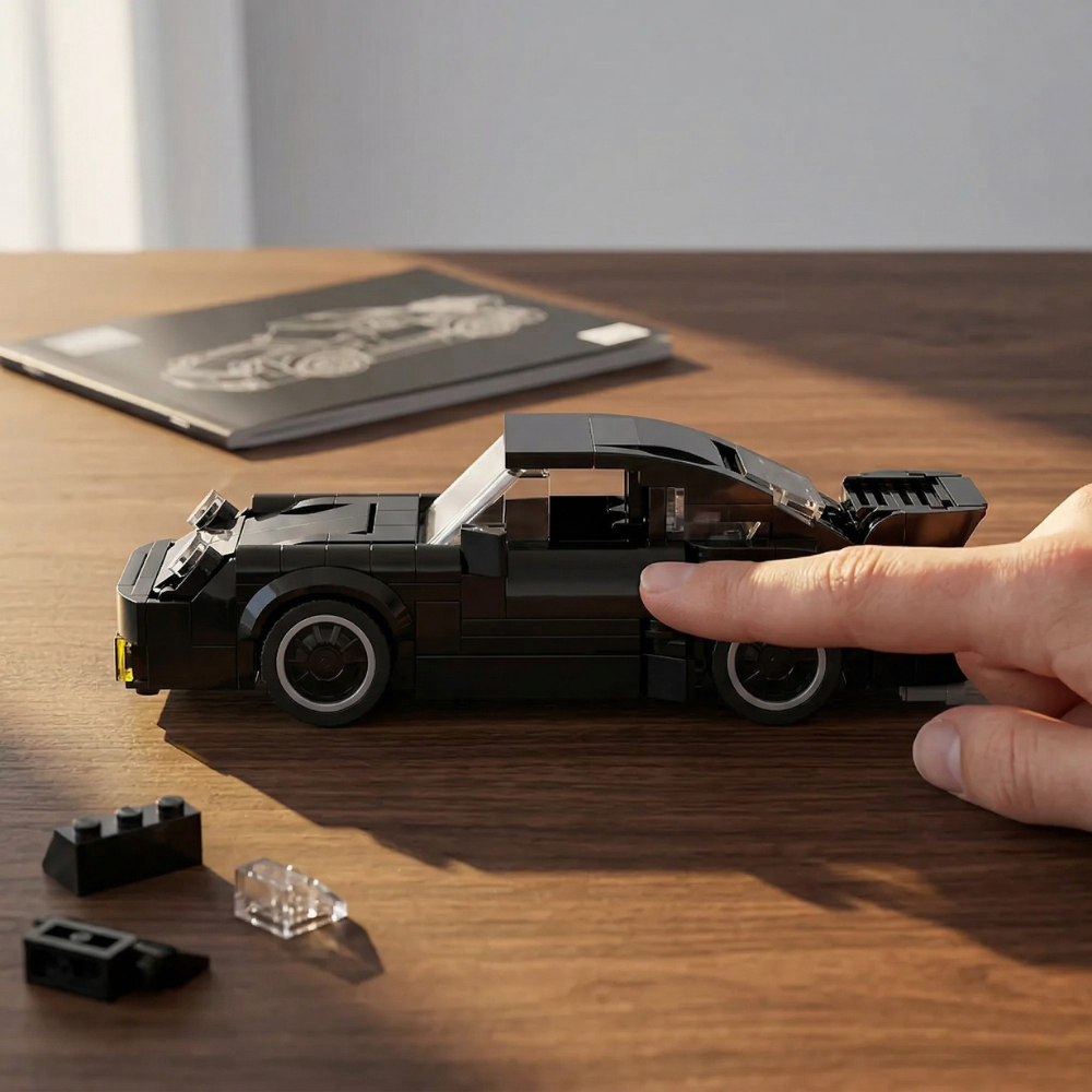 Porsche 911 Turbo Blackbird - MOC Building Kit