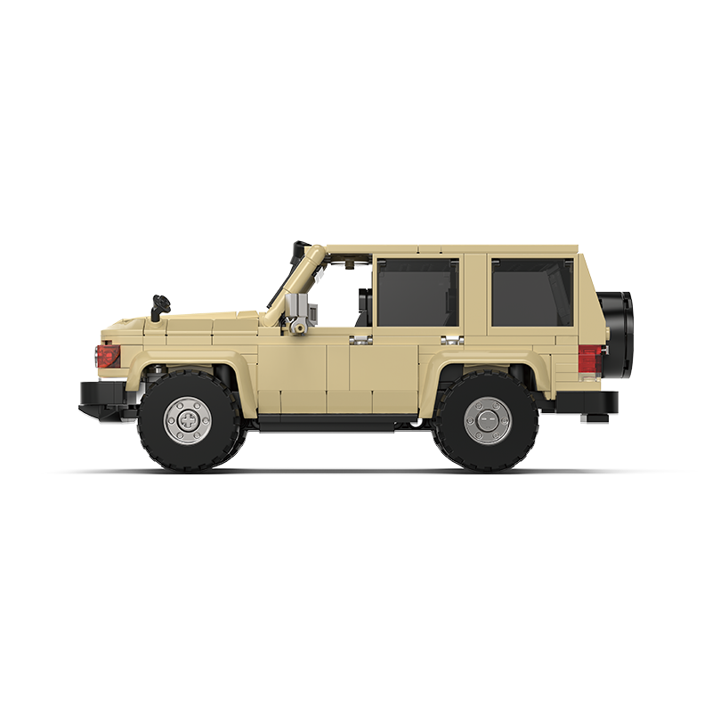 Toyota Land Cruiser Model Kit | 482 Pieces