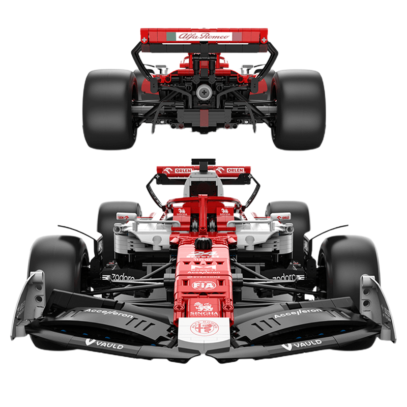Official 2022 Alfa Romeo F1 Race Car Model - 2305 Pieces