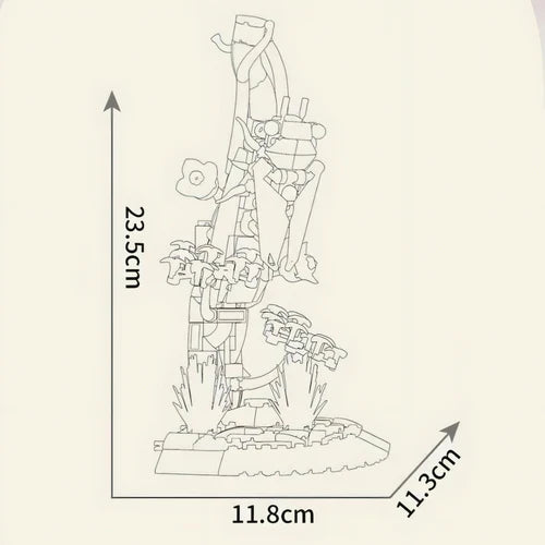 Cicada on Branch Puzzle | 418 Pieces