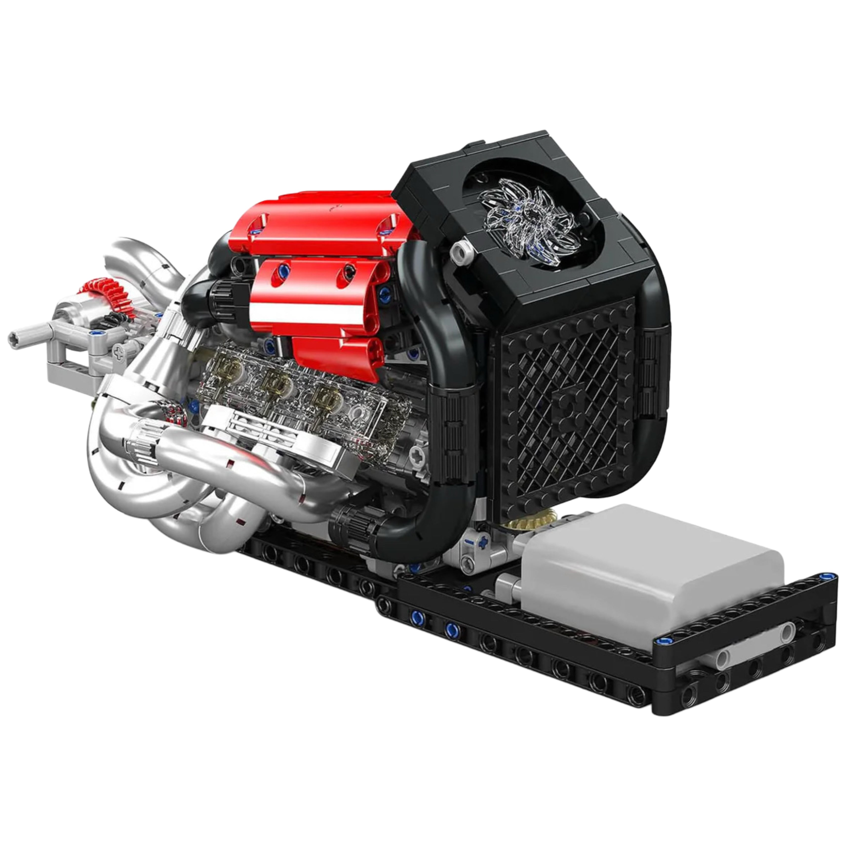 Grand Prix Motorsport Engine - MOC Building Kit - 980 Pcs