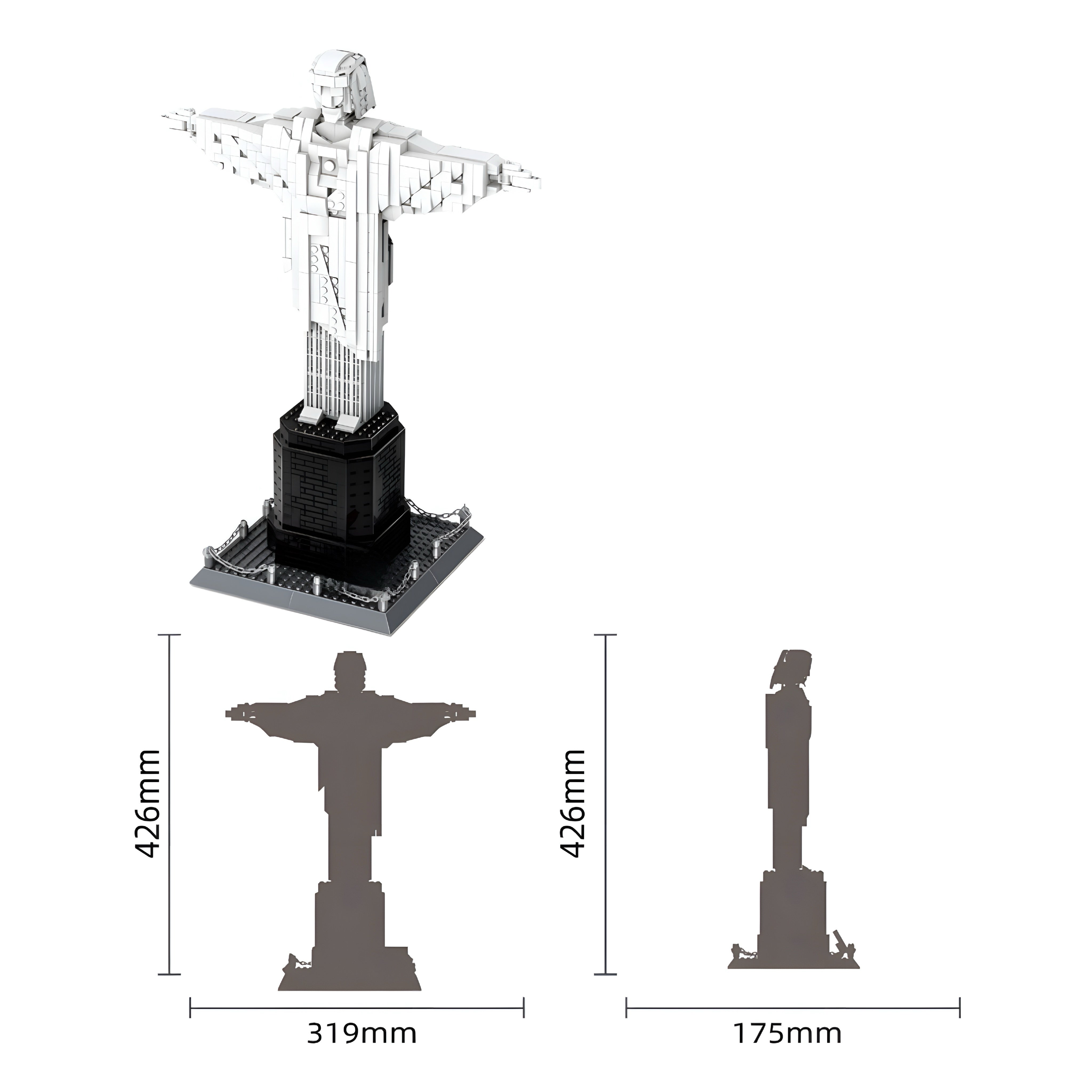 Christ the Redeemer | 974pcs
