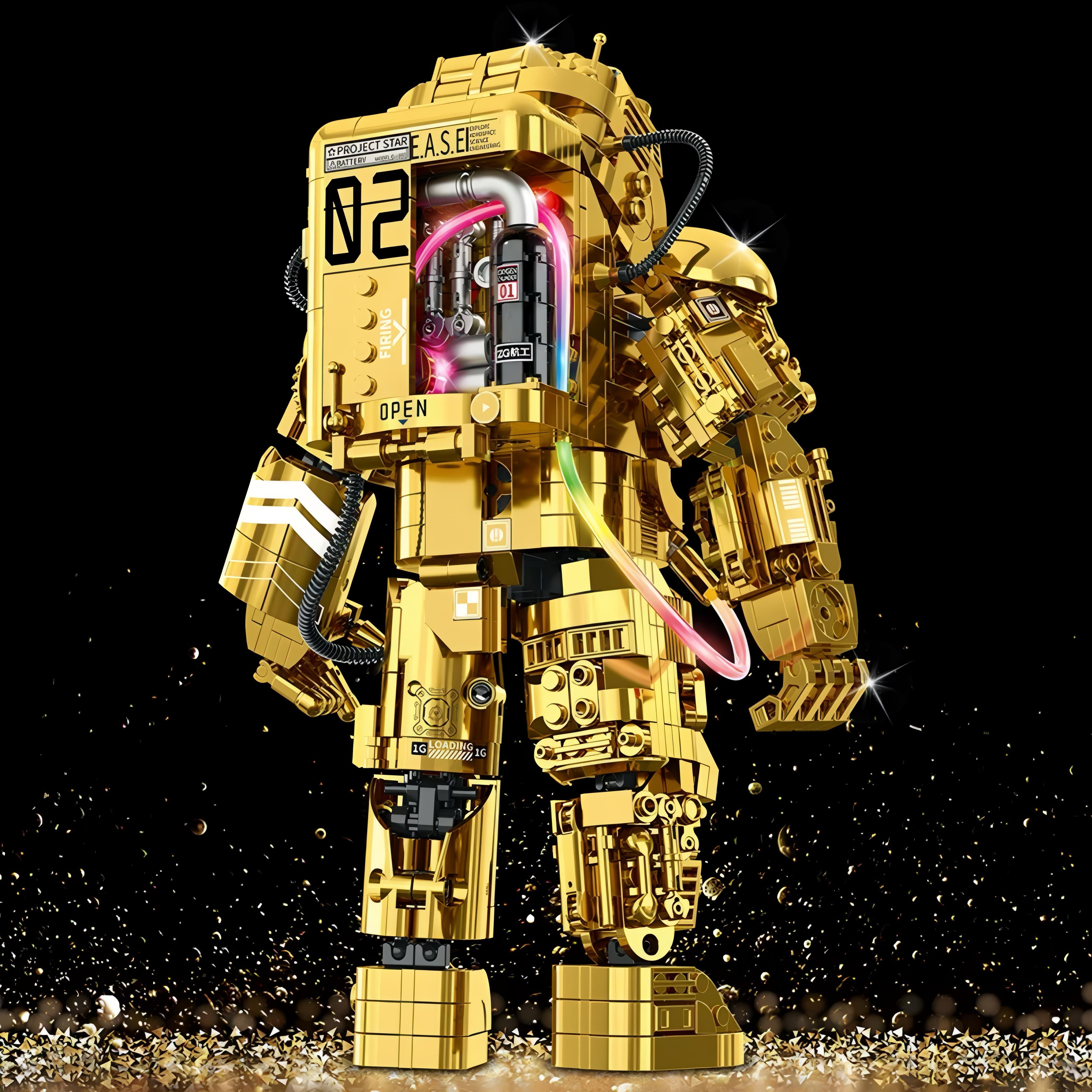 Gold Edition Astronaut Set | 992 Pieces