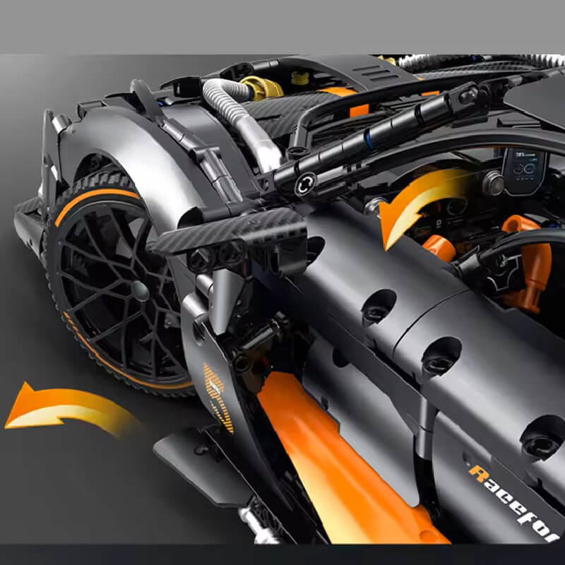Exclusive British Hypercar Model - 3802 Pieces