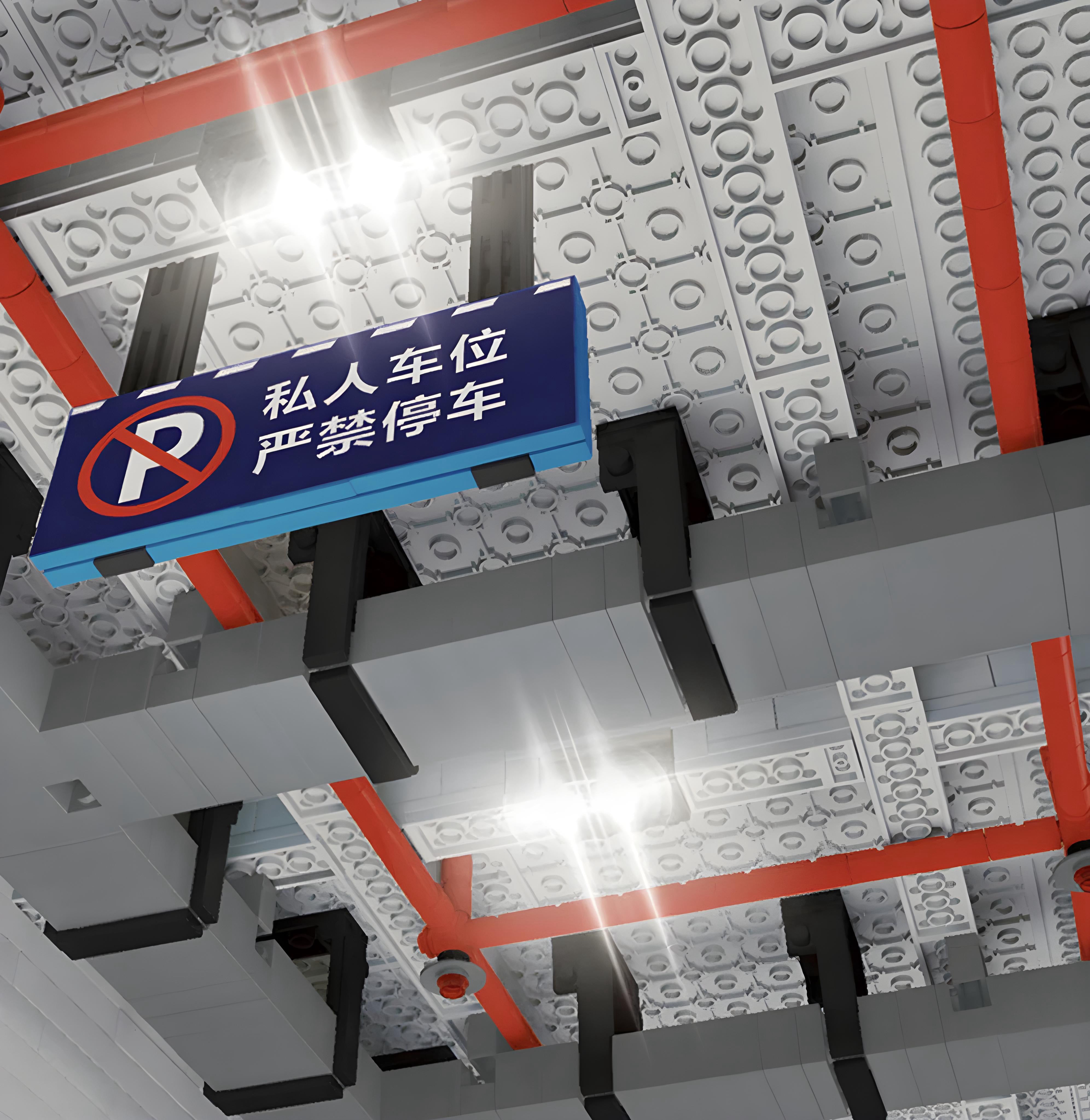 1:8 Scale Car Park | 2436pcs