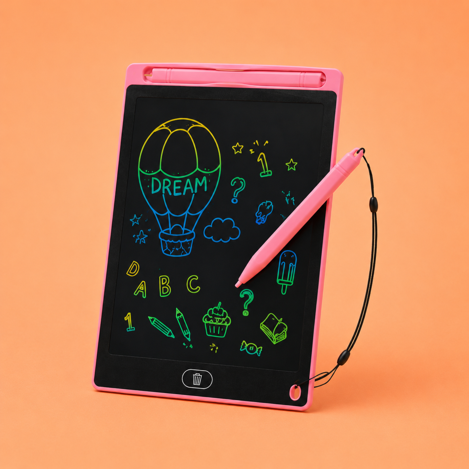Toddler Drawing Tablet – Digital Writing Pad for Kids – Reusable LCD Doodle Board – Creative & Educational Toy – Eye-Friendly & Durable – 8.5 & 12 Inch
