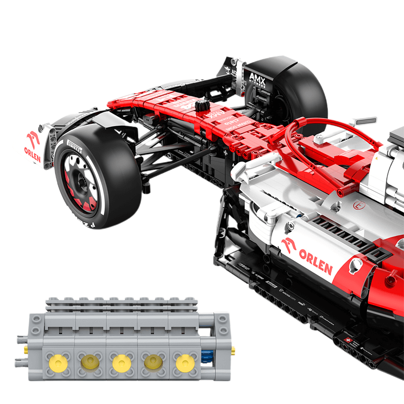 Official 2022 Alfa Romeo F1 Race Car Model - 2305 Pieces