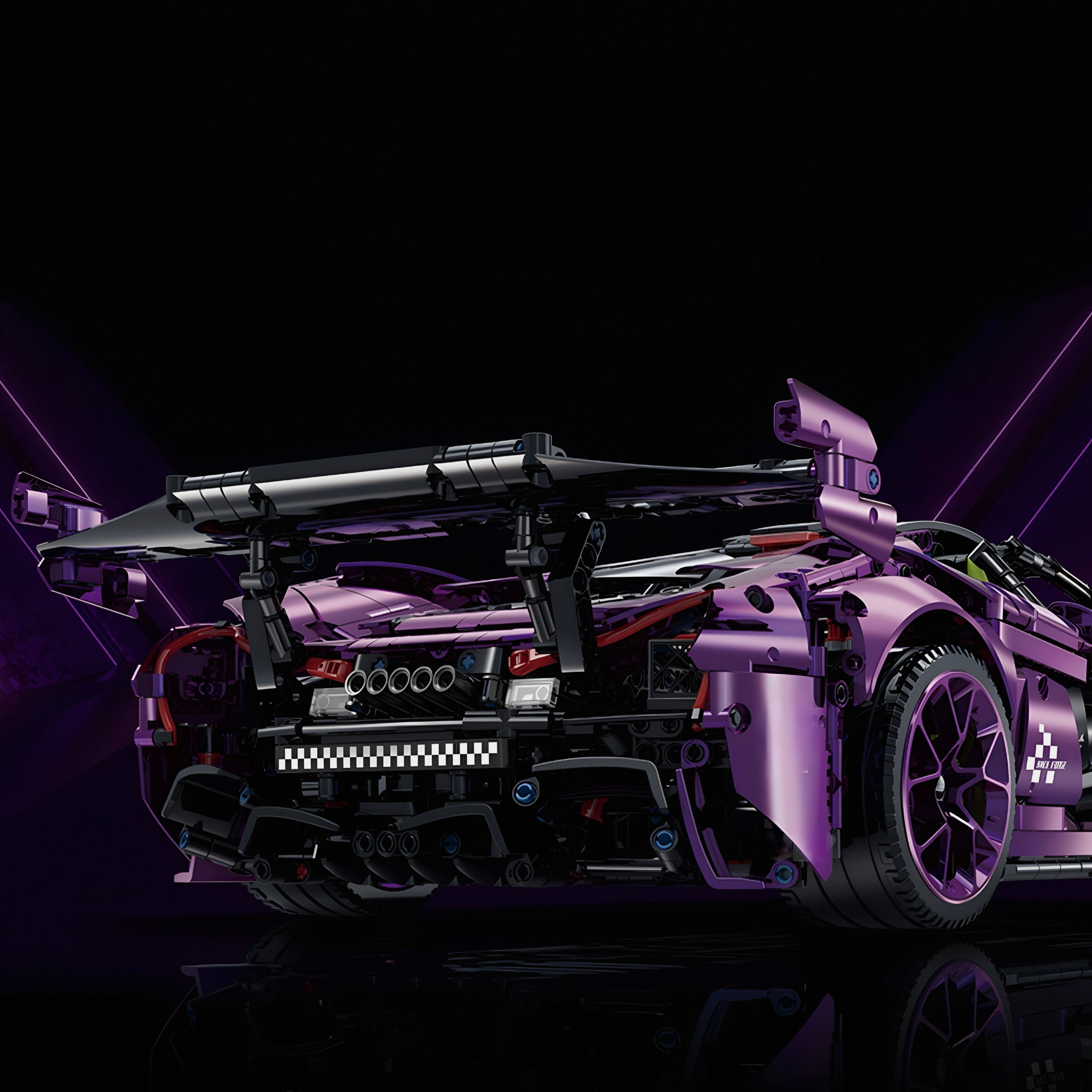 Satin Purple P1 GTR Model Kit | 3568 Pieces