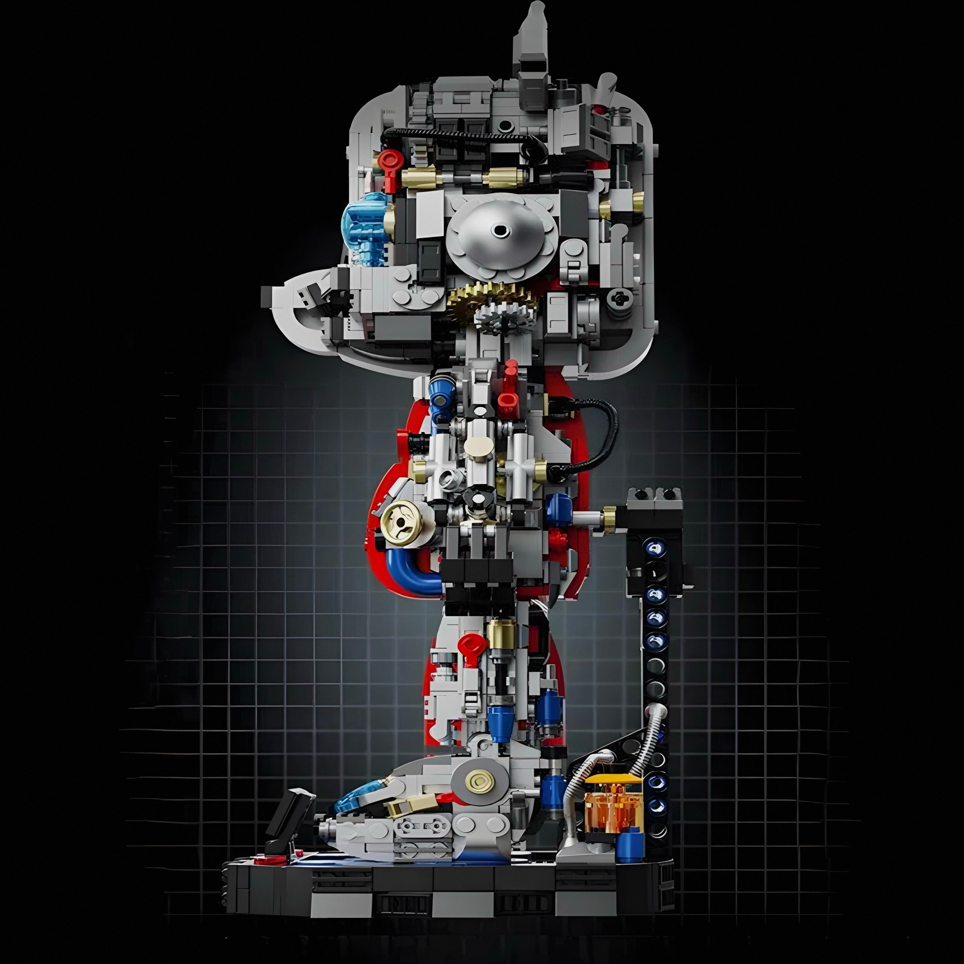 Bearblock #AngryPanda 400% - 1402 Pieces