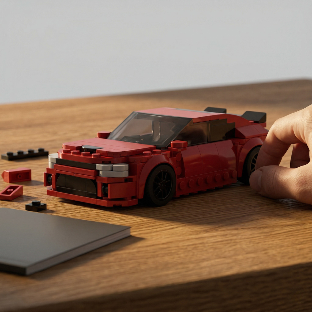 Dodge Charger - MOC Building Kit