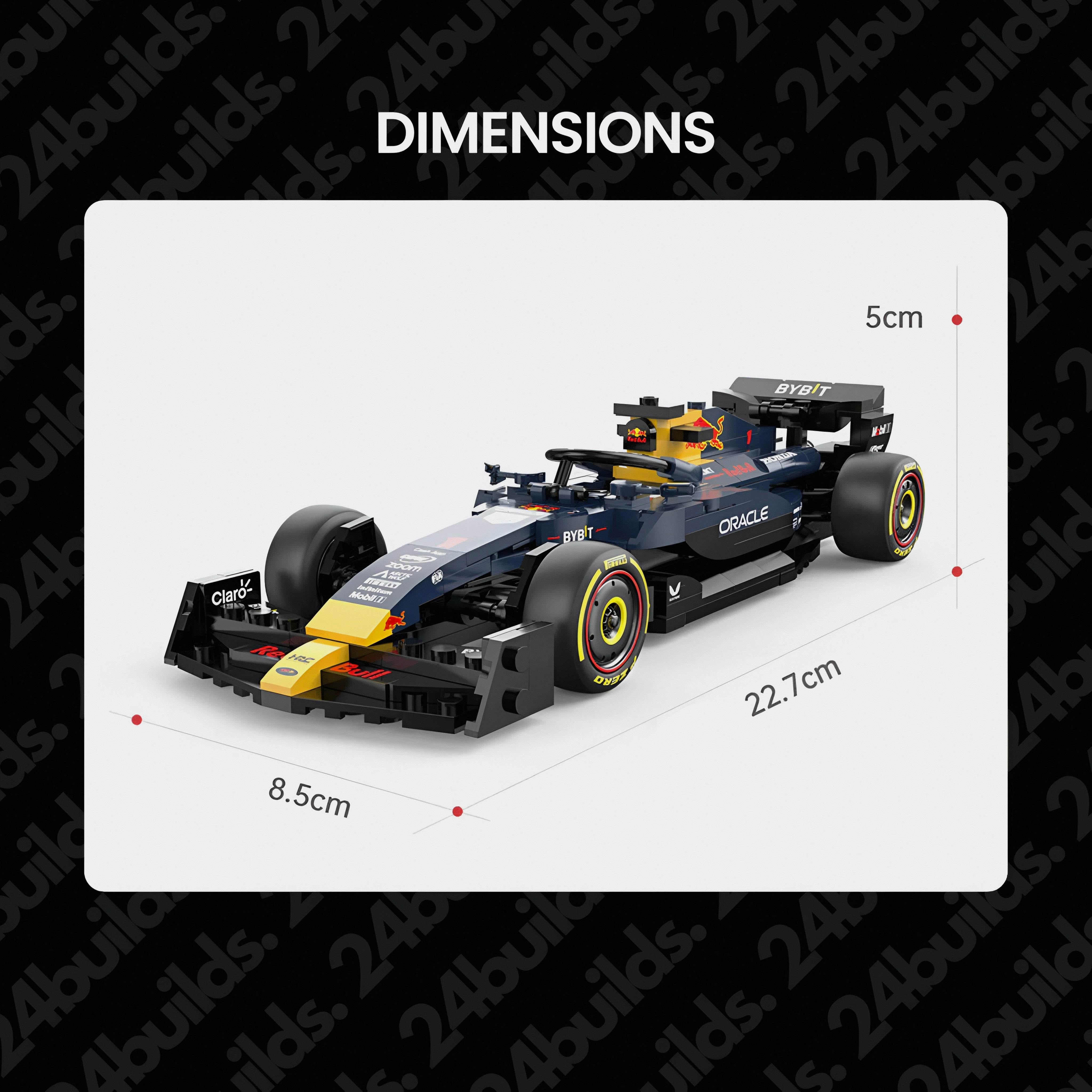 Oracle Red Bull Racing RB19 Model Kit | 334 Pieces