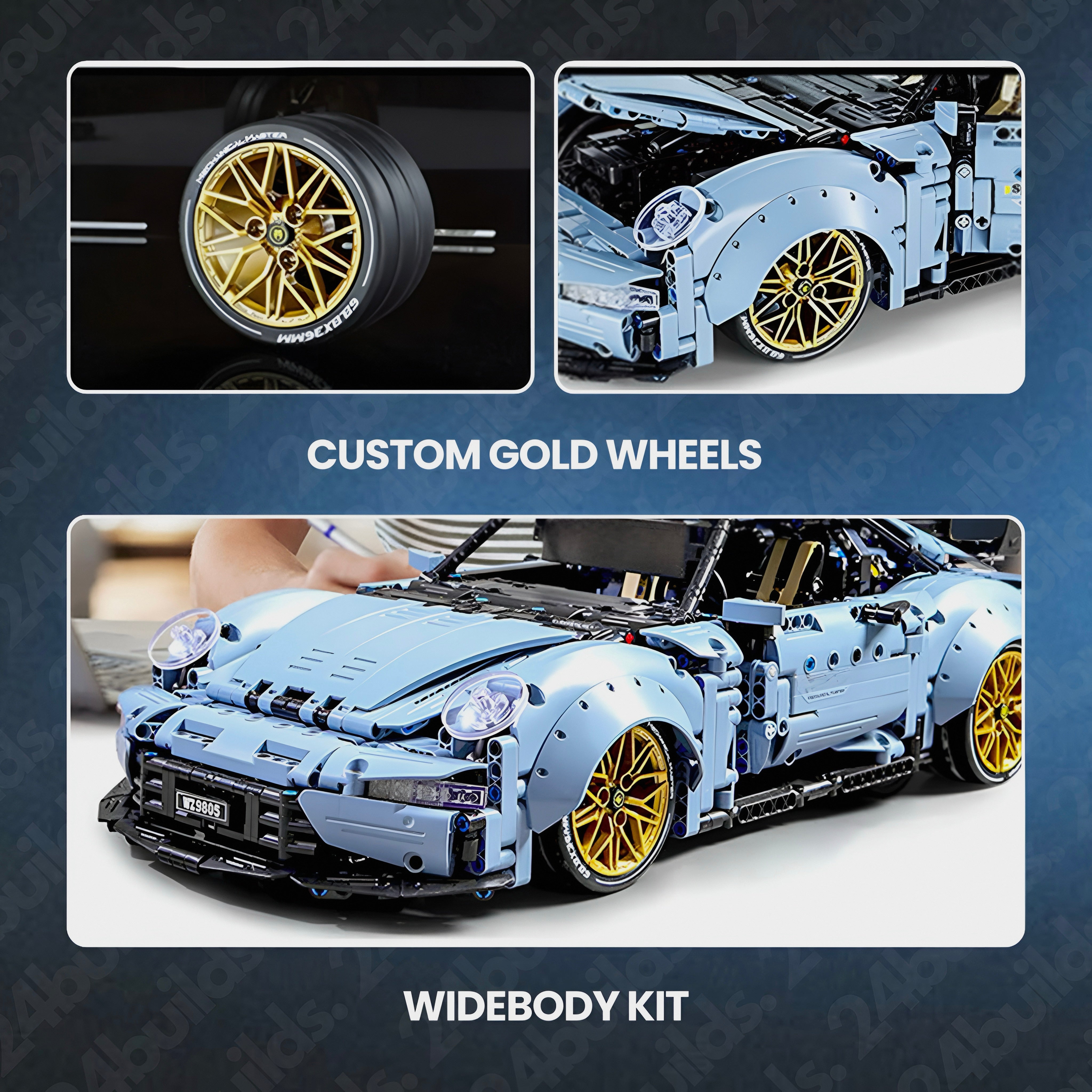 Exclusive 911 Widebody Model | 2258 Pieces