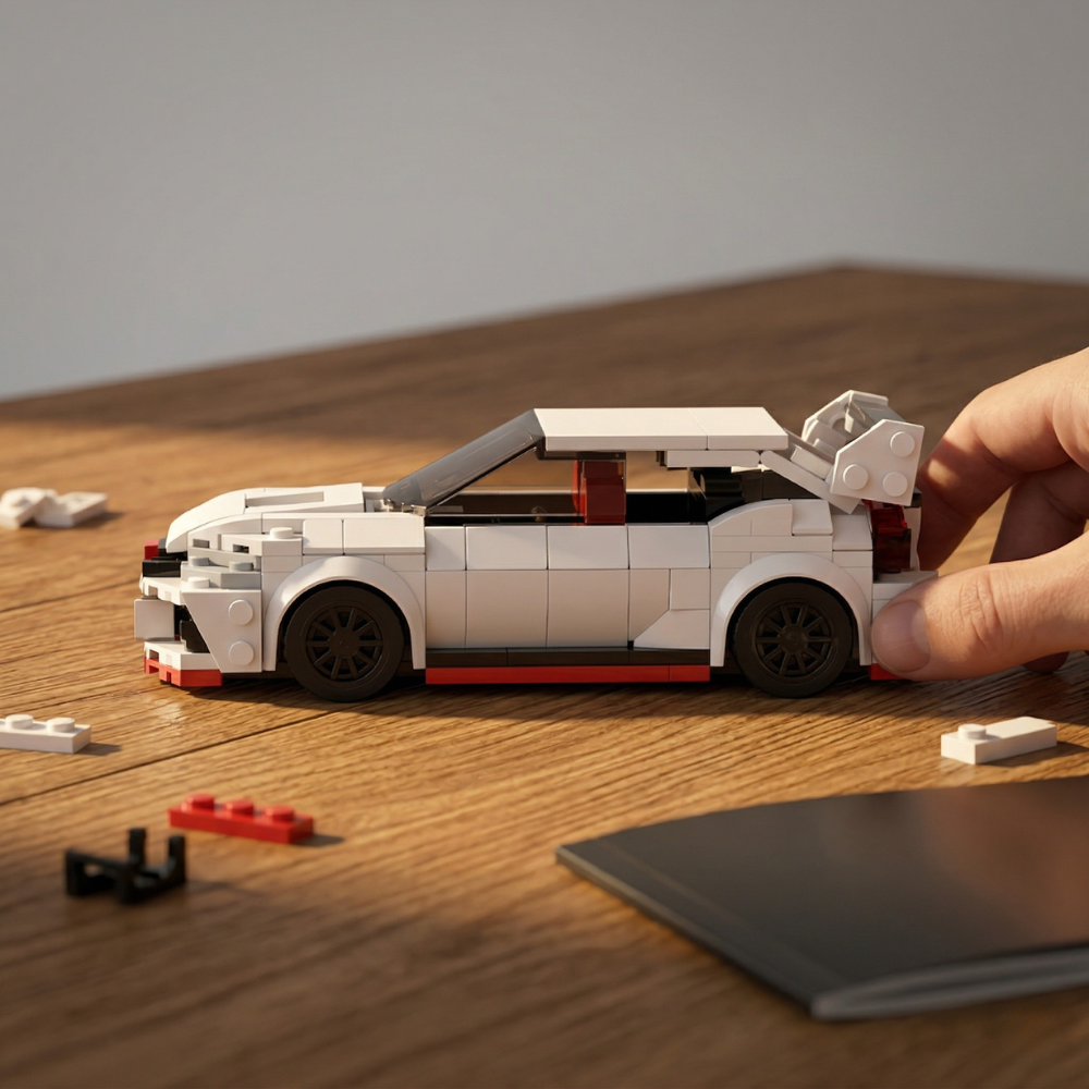 Honda Civic Type R Championship White - MOC Building Kit