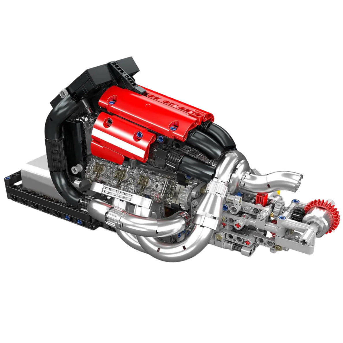 Grand Prix Motorsport Engine - MOC Building Kit - 980 Pcs