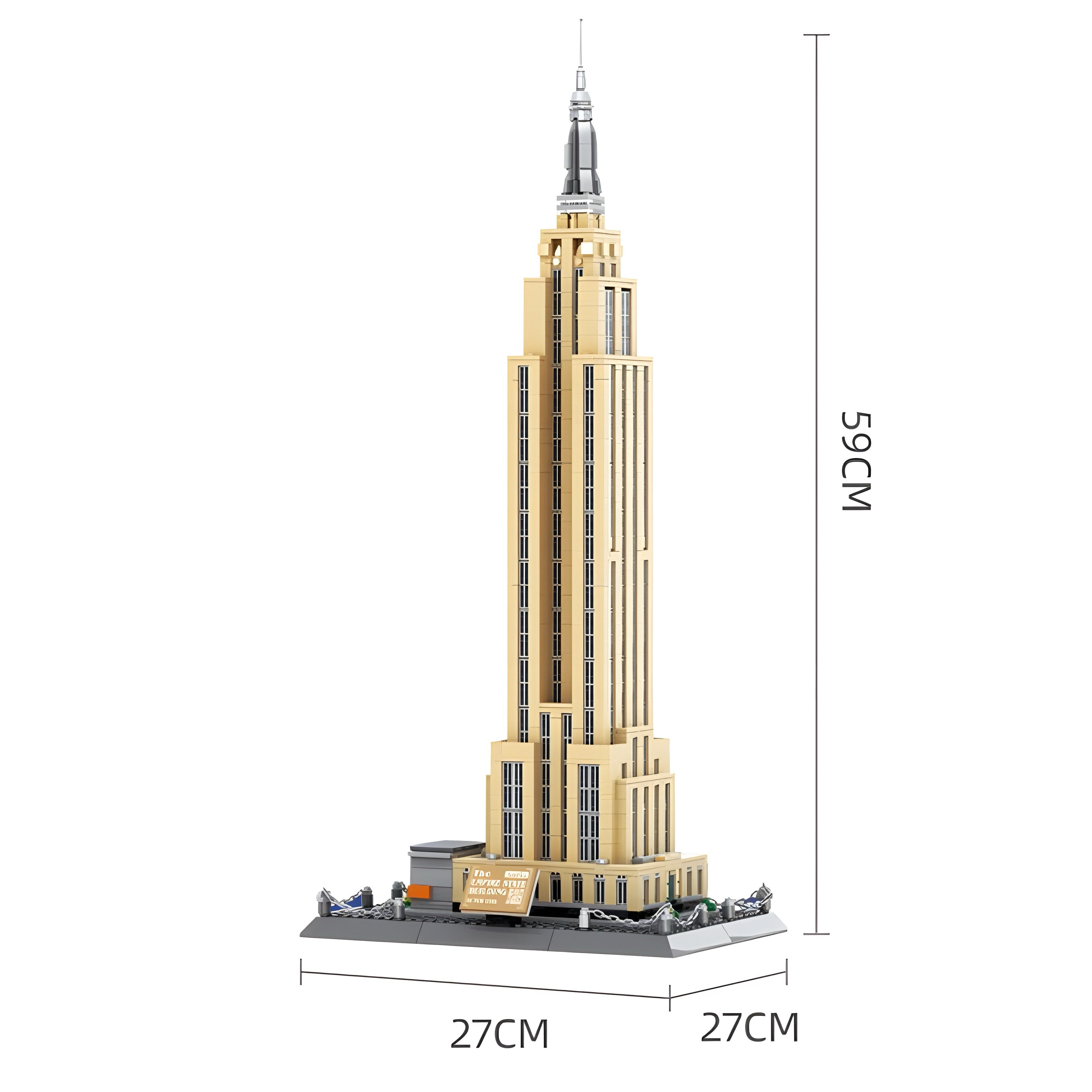 Empire State Building | 1572pcs
