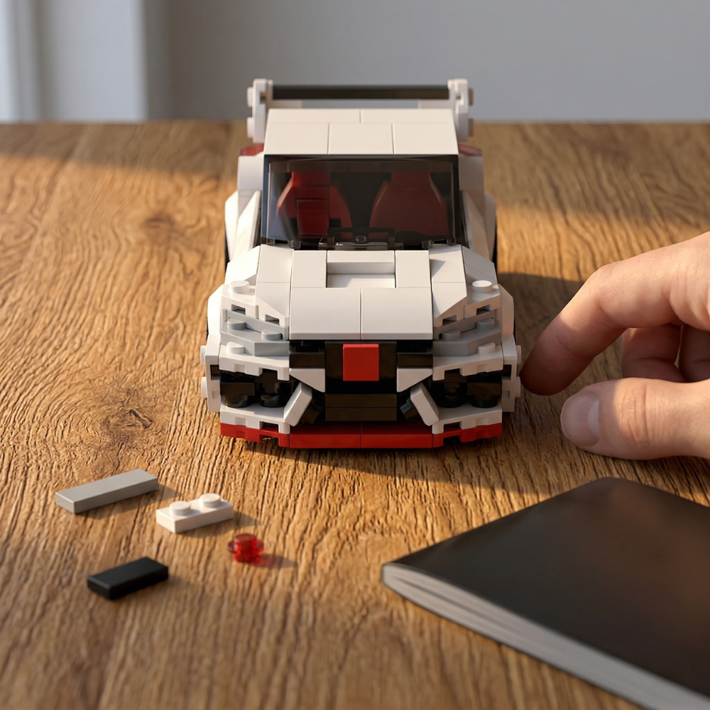 Honda Civic Type R Championship White - MOC Building Kit