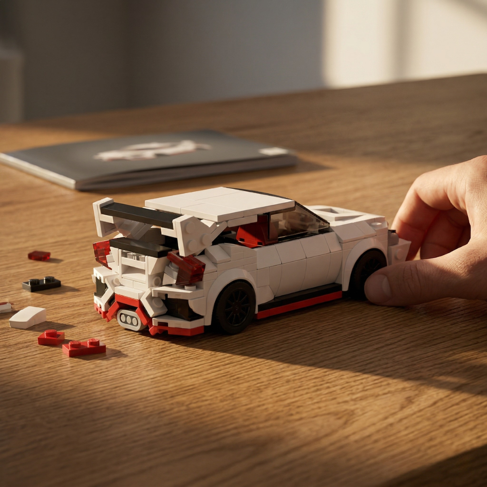 Honda Civic Type R Championship White - MOC Building Kit
