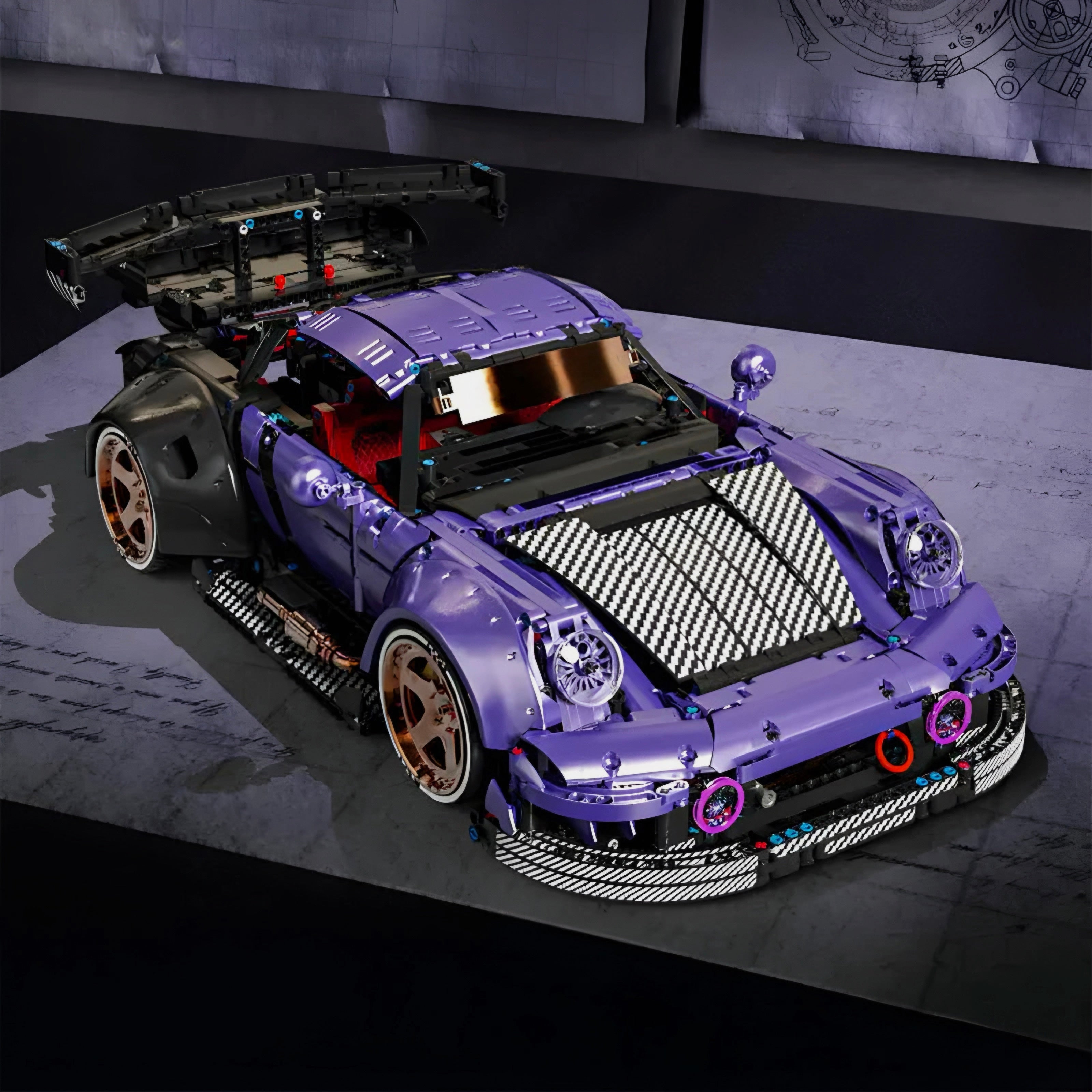 Ultimate Widebody GT3 RS Model Kit | 4190 Pieces