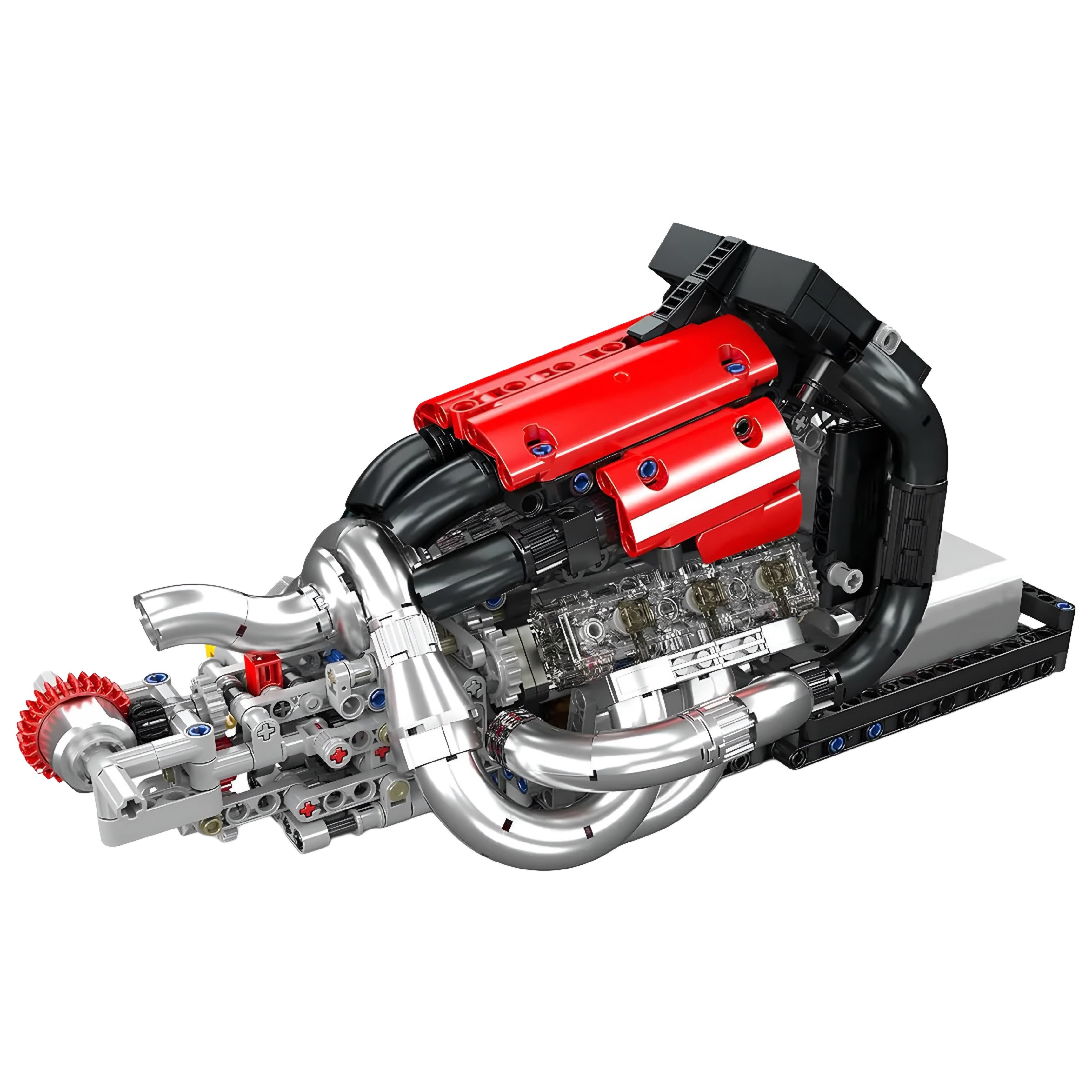 Grand Prix Motorsport Engine - MOC Building Kit - 980 Pcs