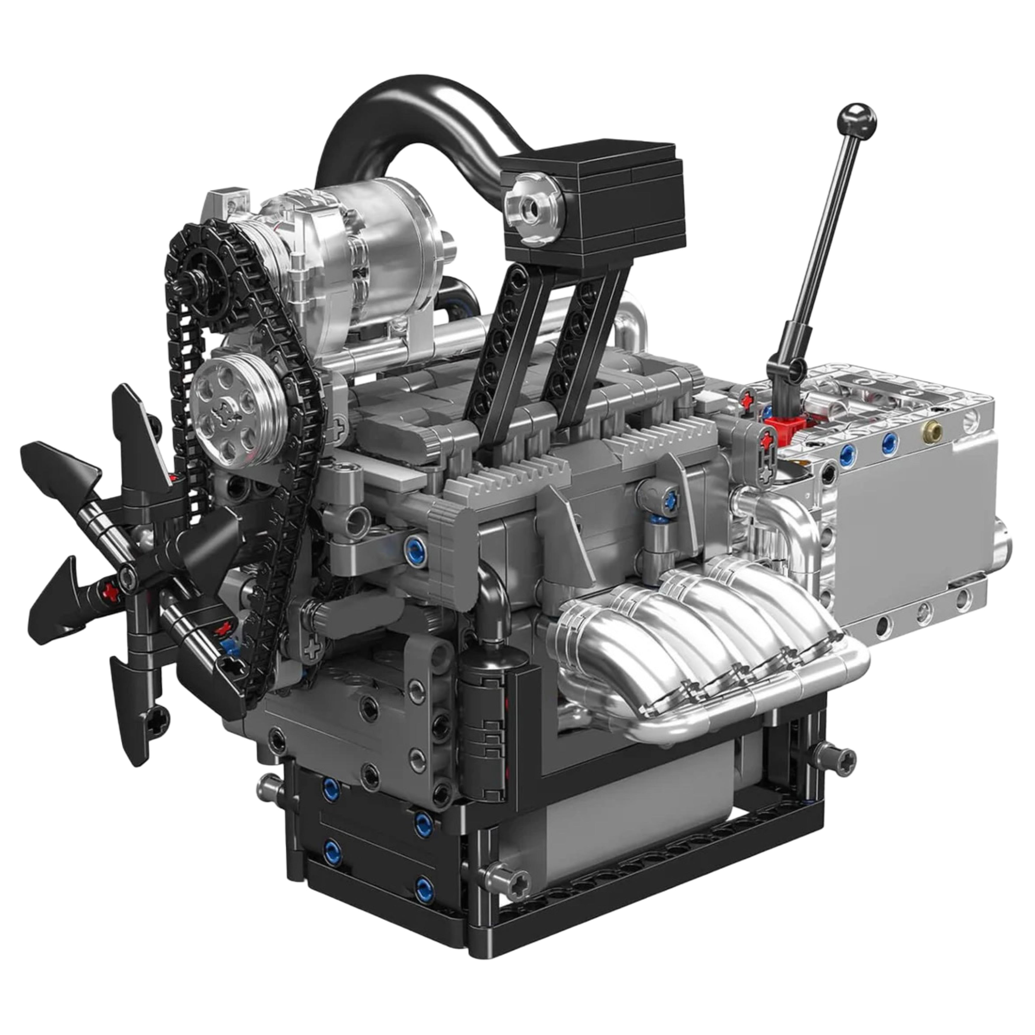 Motorized Rotary Engine Kit | 1130 Pieces