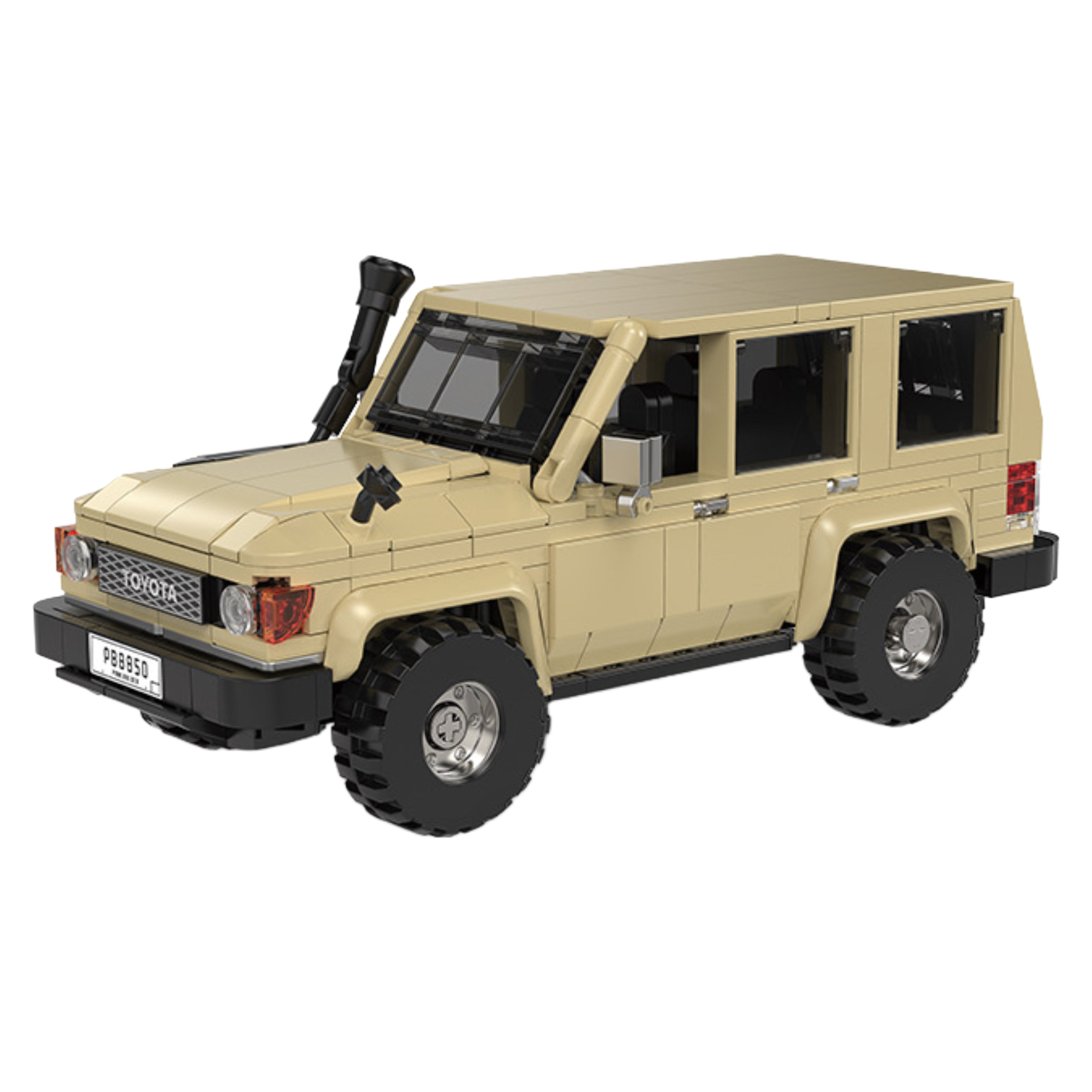 Toyota Land Cruiser Model Kit | 482 Pieces