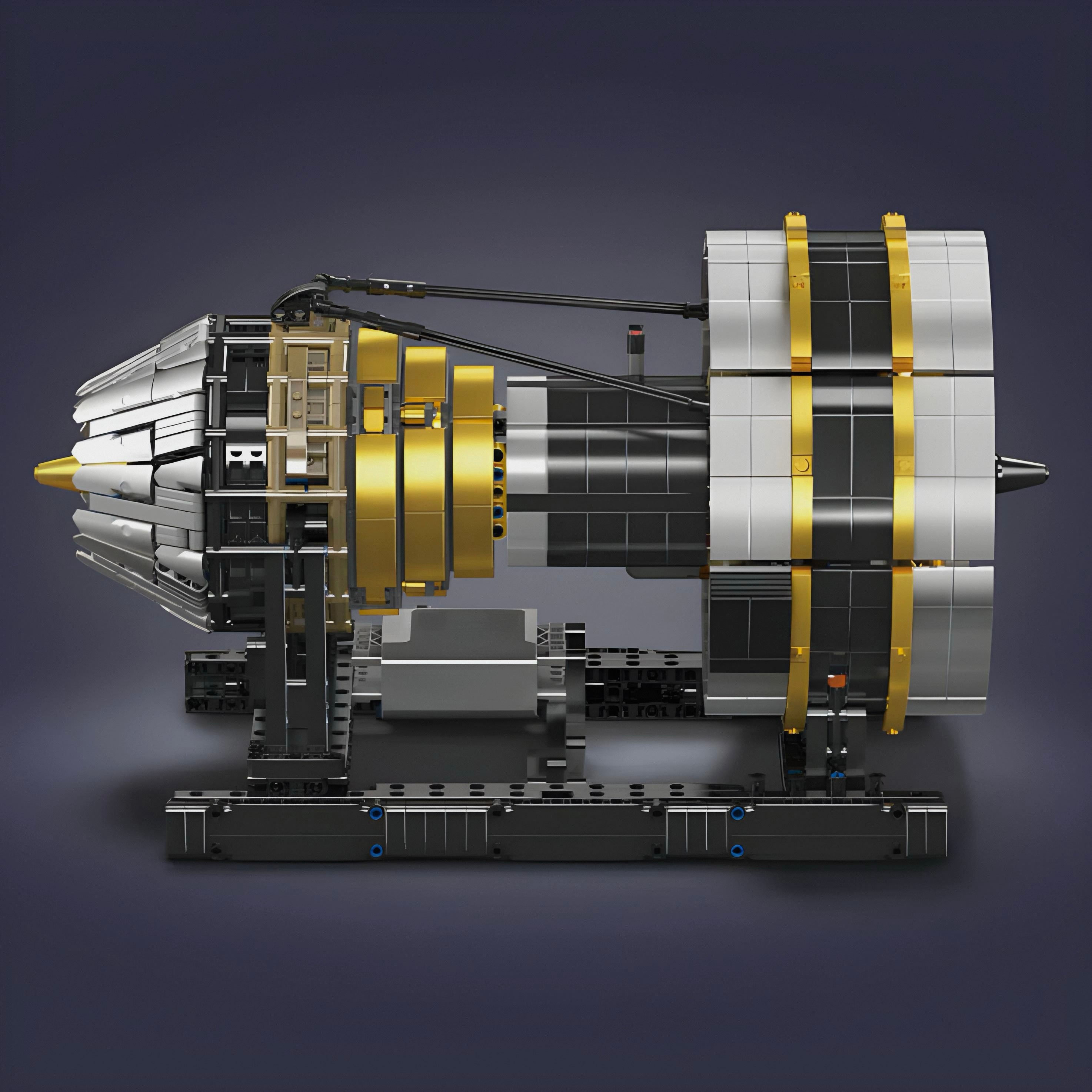 Motorized Turbine Engine Set | 2256 Pieces