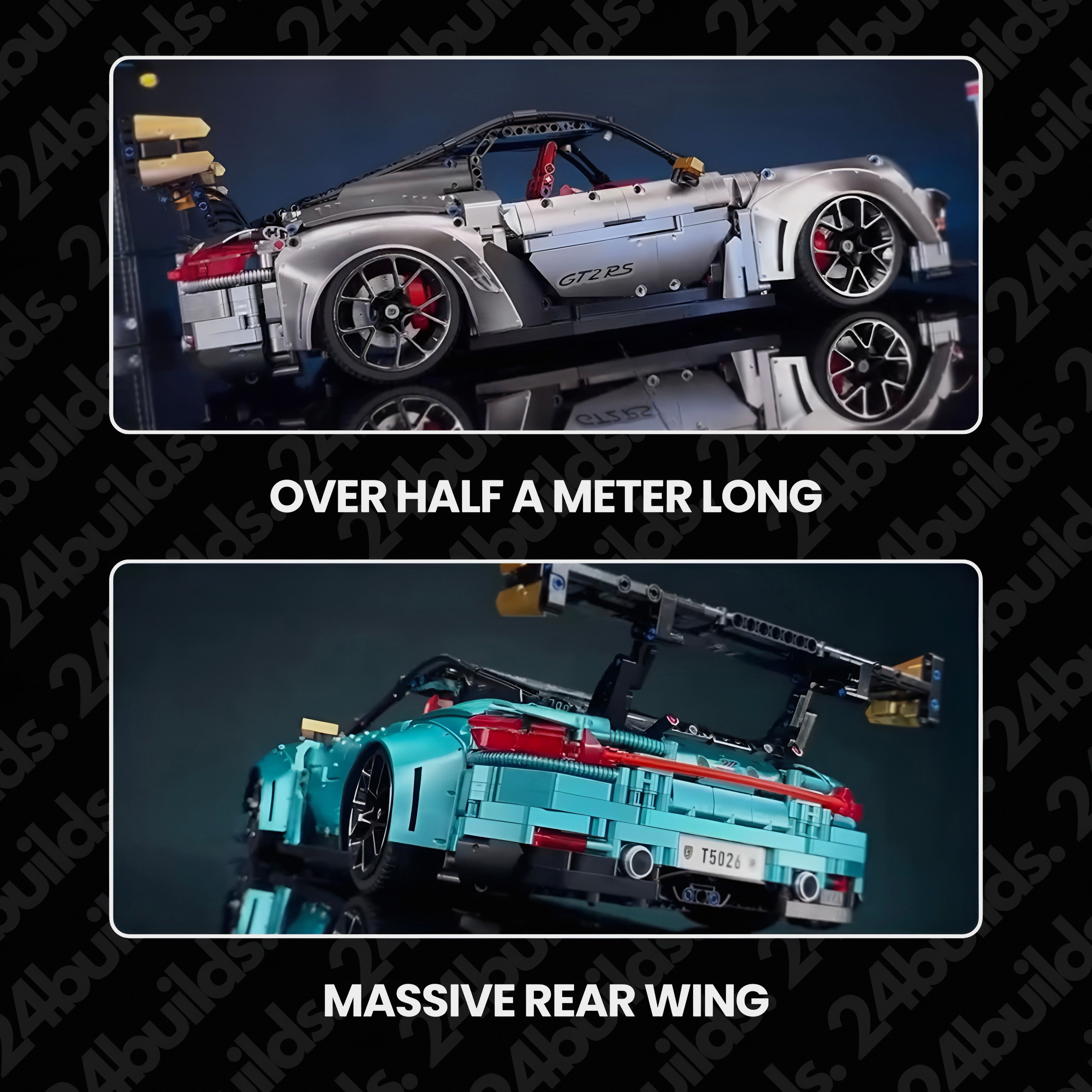 GT2 RS Remote Control Model - 3390 Pieces