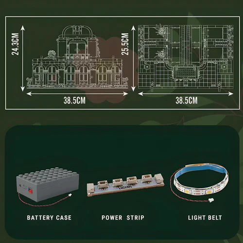 Dome Botanical Gardens Set | 3382 Pieces