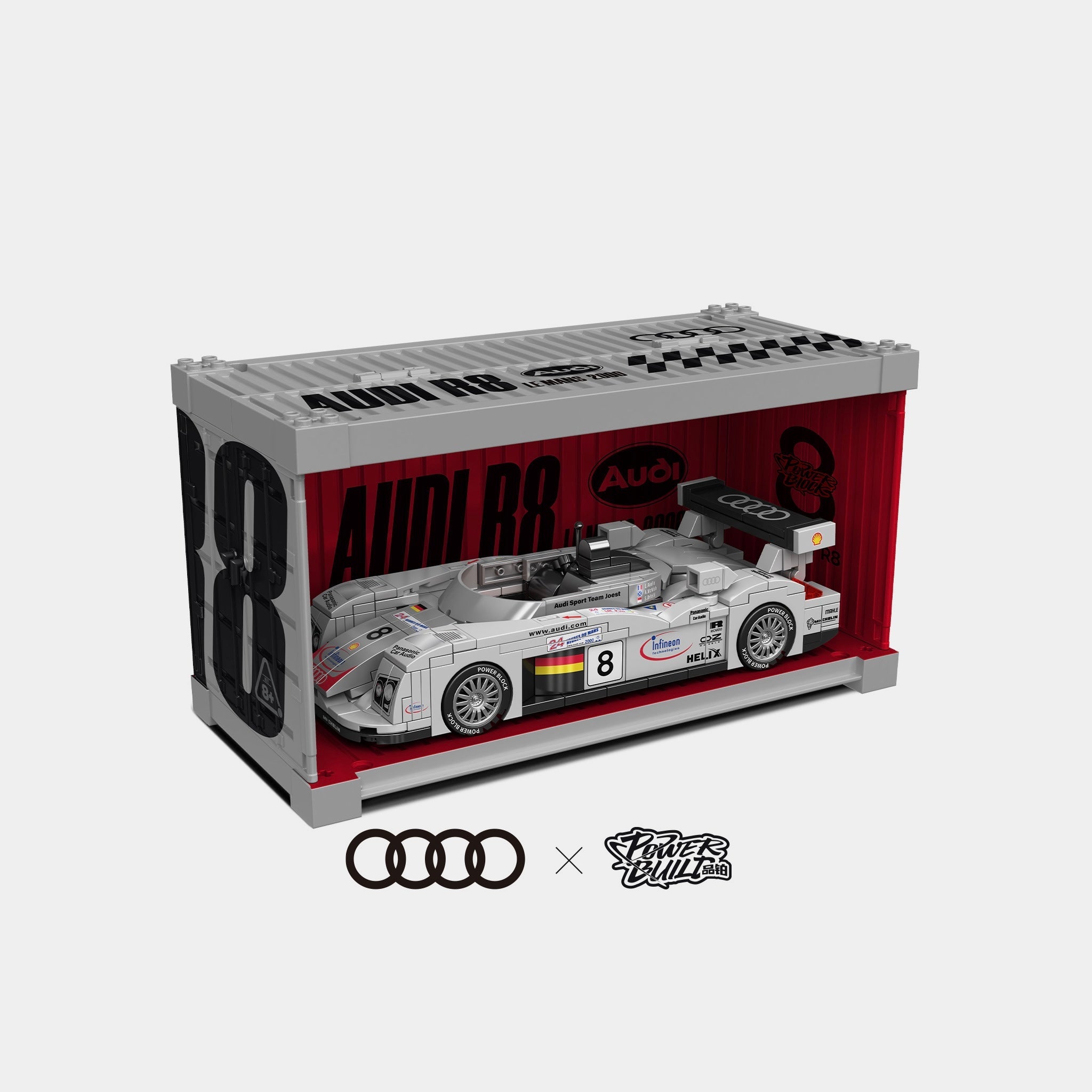 Audi R8 Le Mans 2000 X PowerBuild