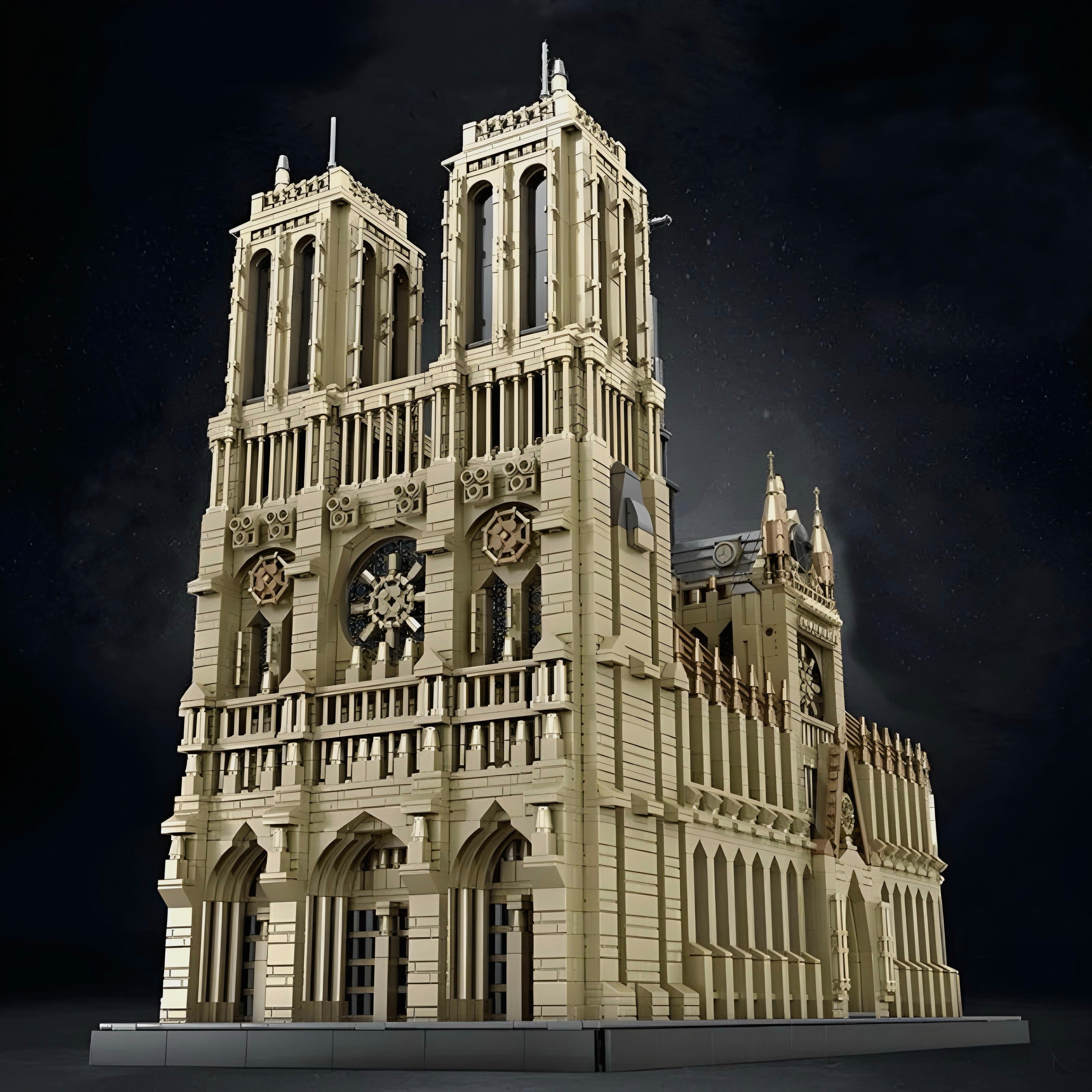 Notre Dame Cathedral | 8867pcs