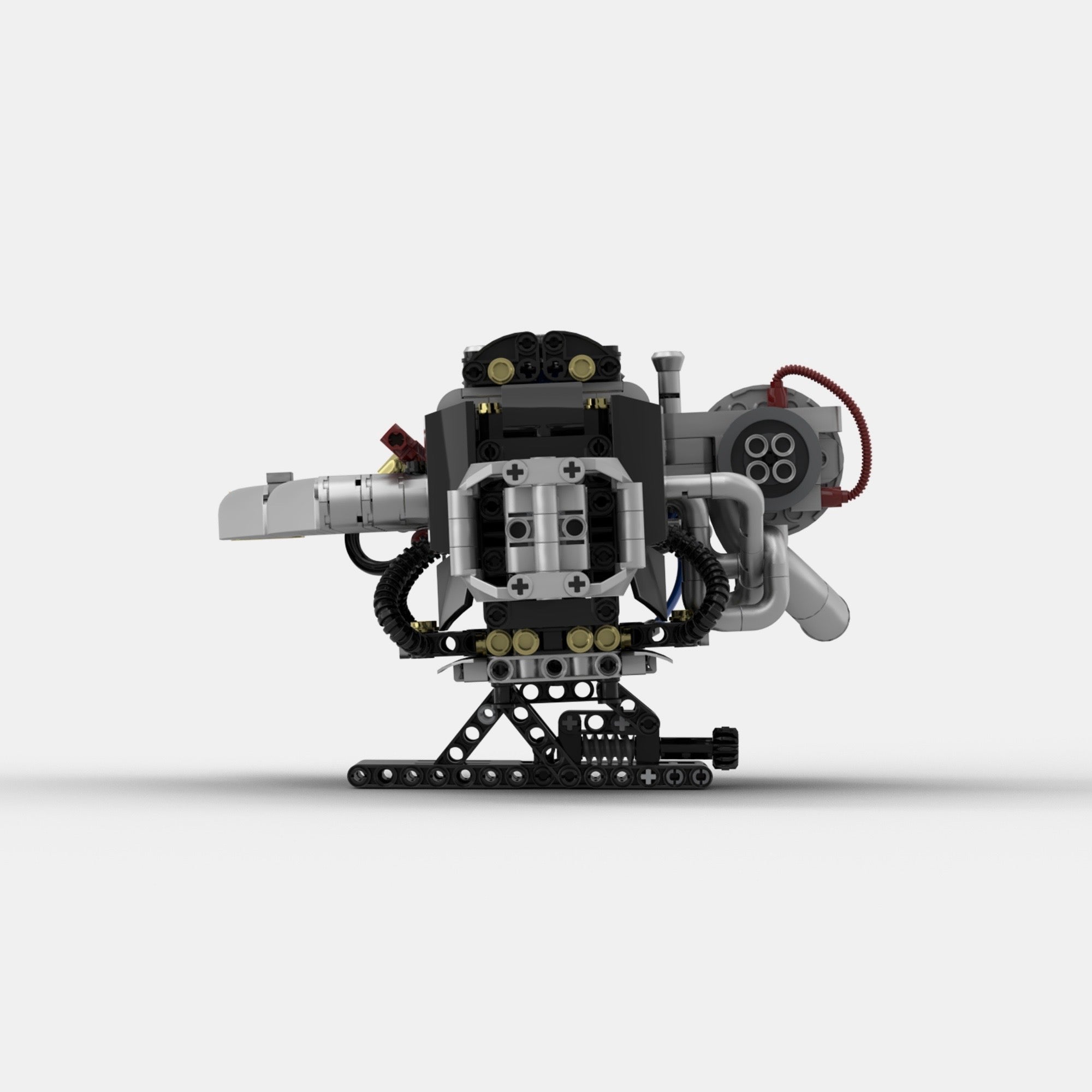 Motorized 2JZ Engine Model | 1078 Pieces