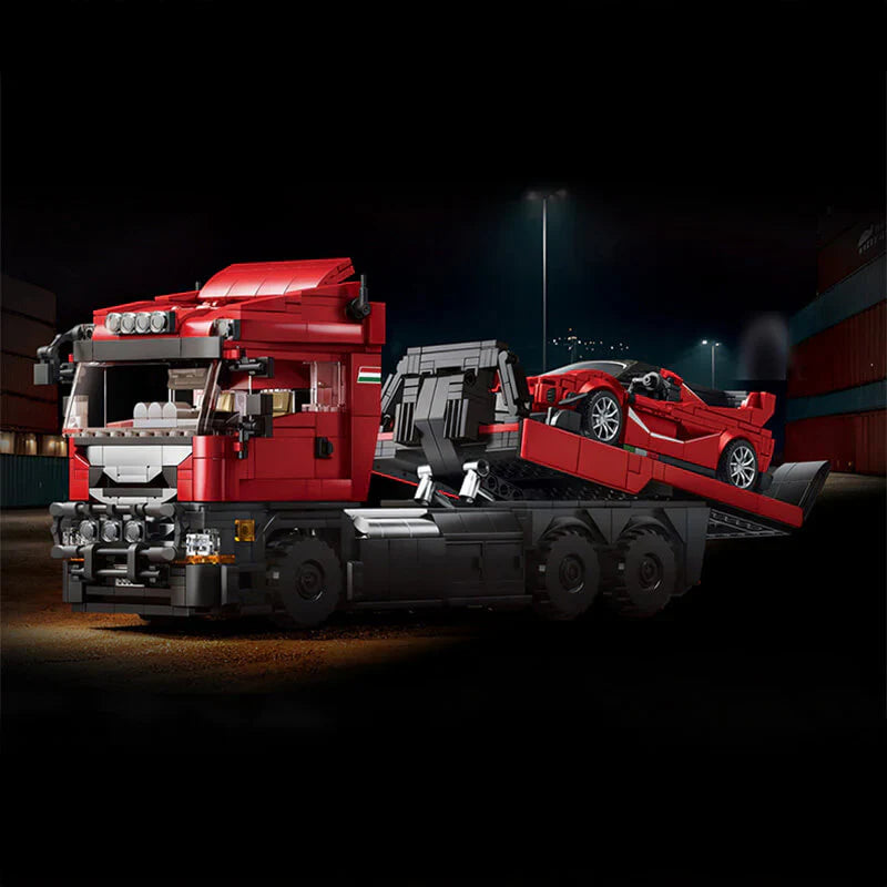 Italian Hypercar Transporter Set | 1728 Pieces