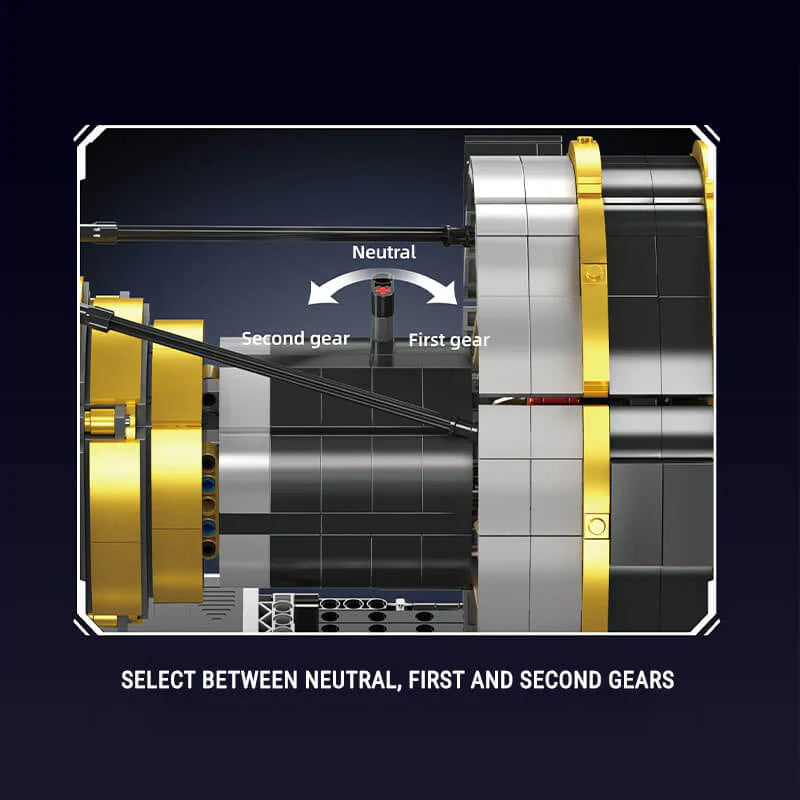 Motorized Turbine Engine Set | 2256 Pieces