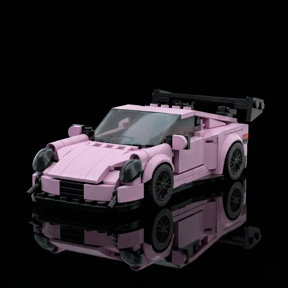 Porsche GT3 RS Pink Edition - MOC Building Kit