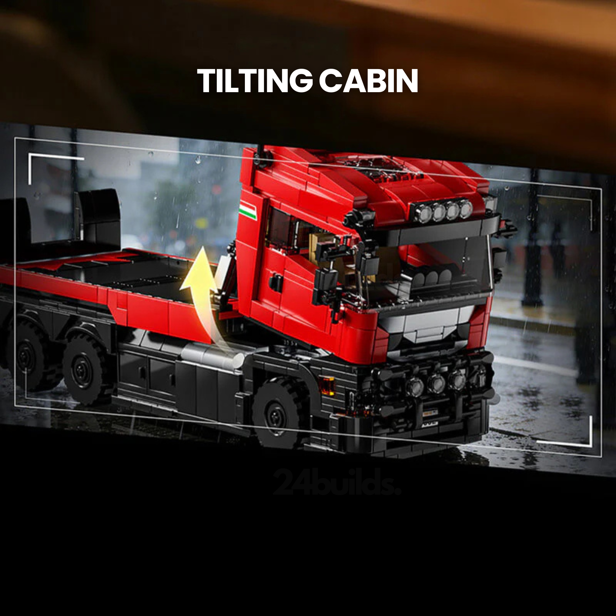 Italian Hypercar Transporter Set | 1728 Pieces