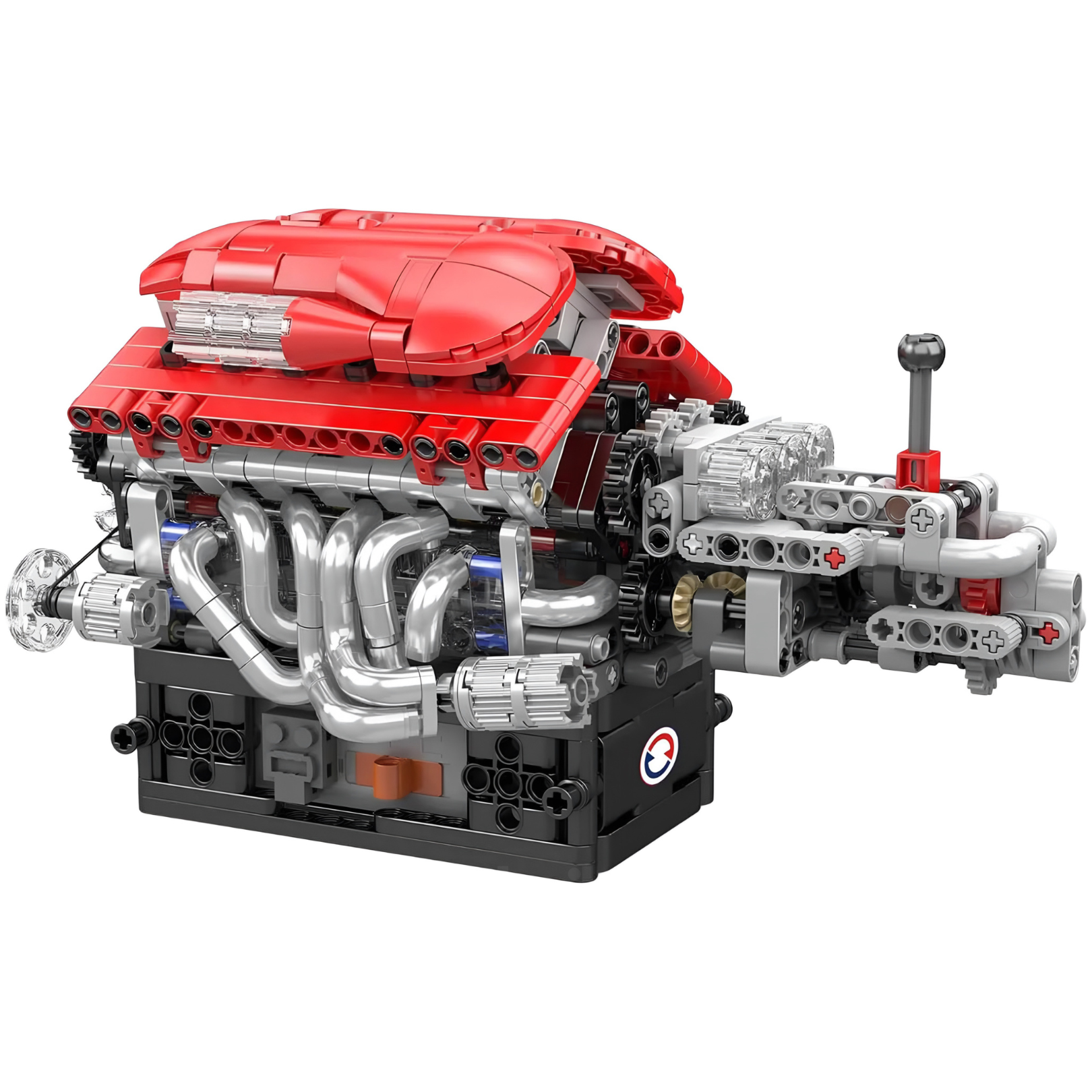 Naturally Aspirated V12 Italian Engine - MOC Building Kit - 864 Pcs