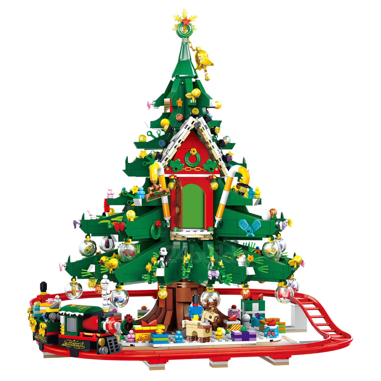 Limited Edition Christmas Tree Rollercoaster | 2102pcs