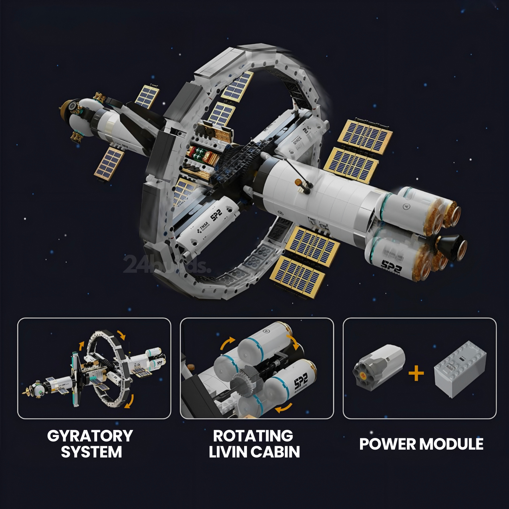 International Space Station Model - 2230 Pieces